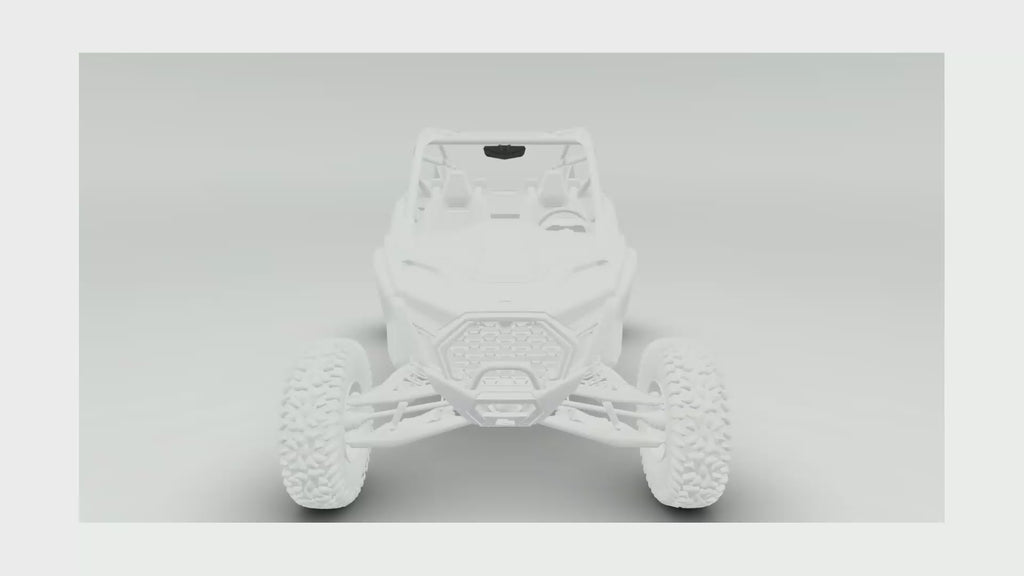 Polaris RZR Rear View Premium Convex Mirror | 2883763