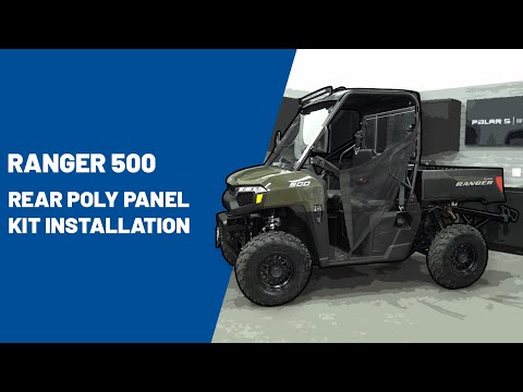 Polaris Ranger Poly Rear Panel | 2891578