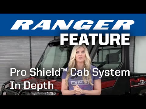 Polaris Poly Lock & Ride Full Windshields for Ranger 1000, XP 1000 and XP Kinetic | 2883278