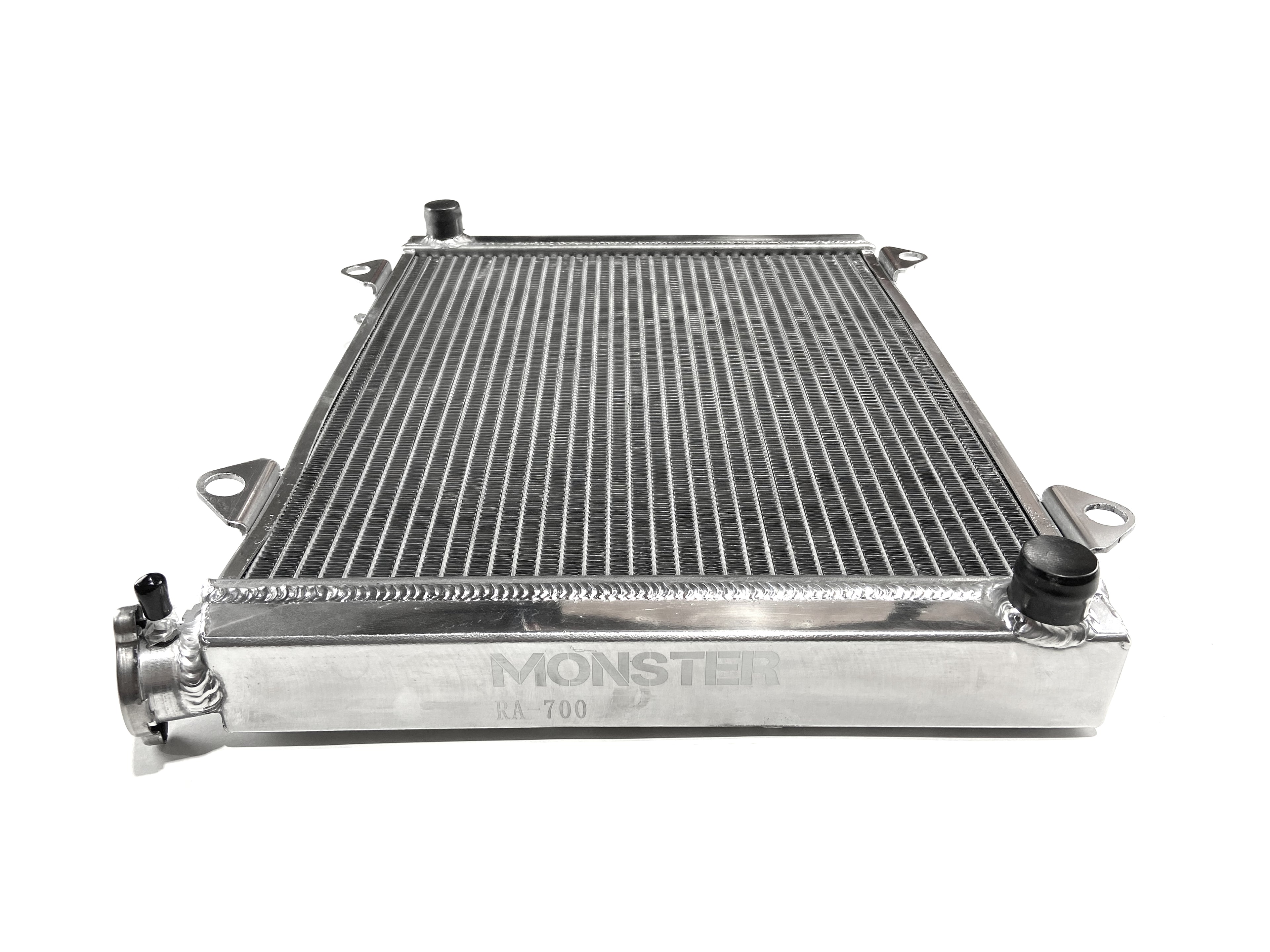 Monster Performance Radiator for Kawasaki 39061-0568, All Weather, Direct Fit