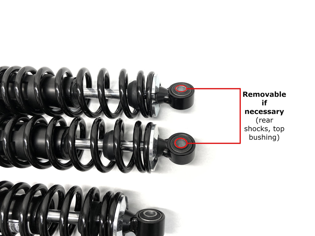 Precision Full Shock Set for Honda Foreman 400 4x4 1995-2003 Gas-Charged
