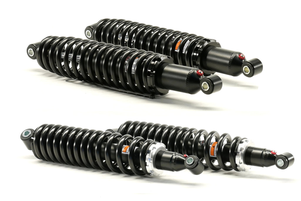 Monster Performance Full Shock Set for Yamaha Rhino 450 & 660 2005-2009, Front & Rear, Monotube, Responsive Handling, Optimal Damping, Quality Tested, Gas-charged, Anti-foam, Anti-shear, Adjustable 1