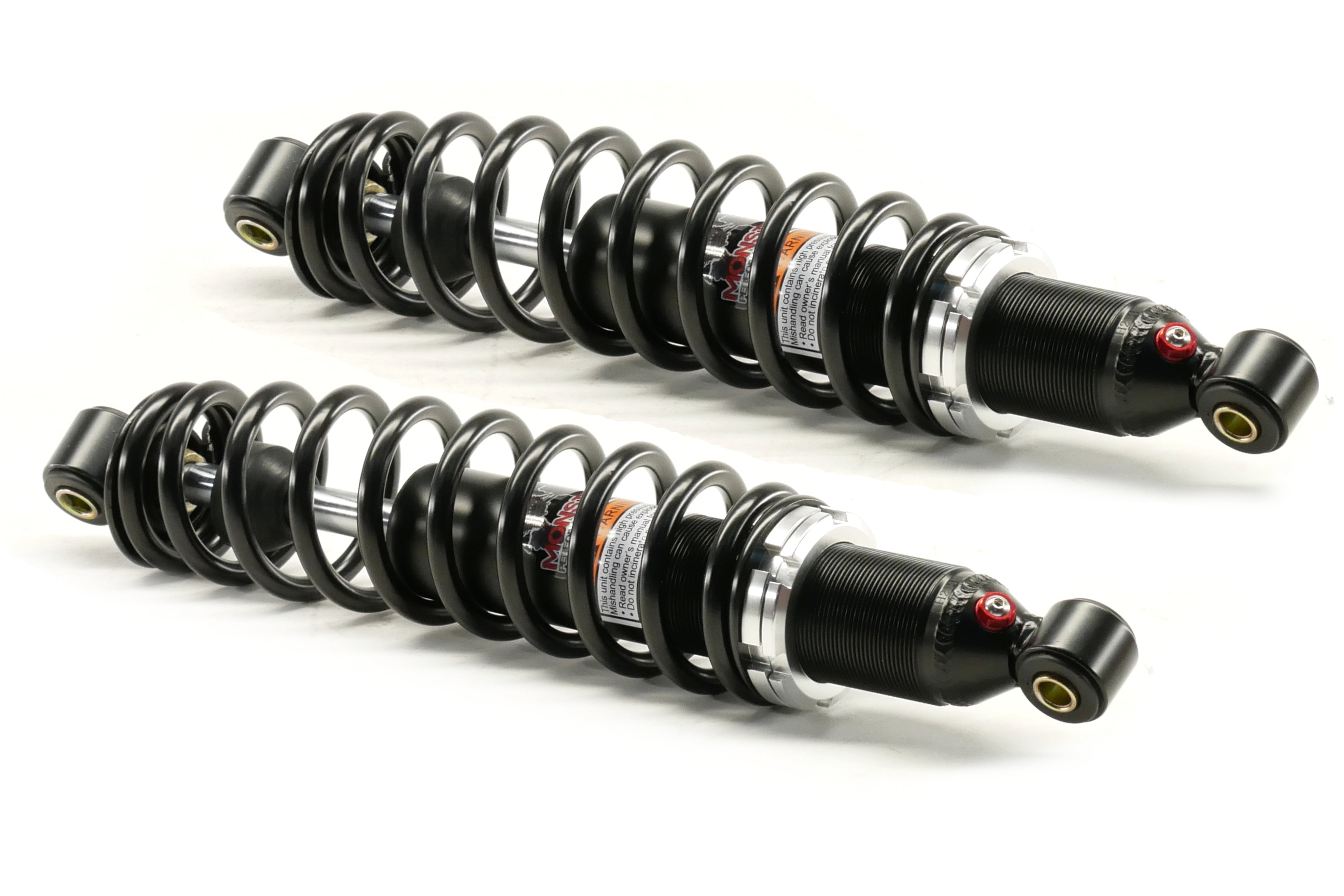 Monster Front Shocks for Yamaha Grizzly 660 2002-2008, Left & Right, Gas-Charged 1