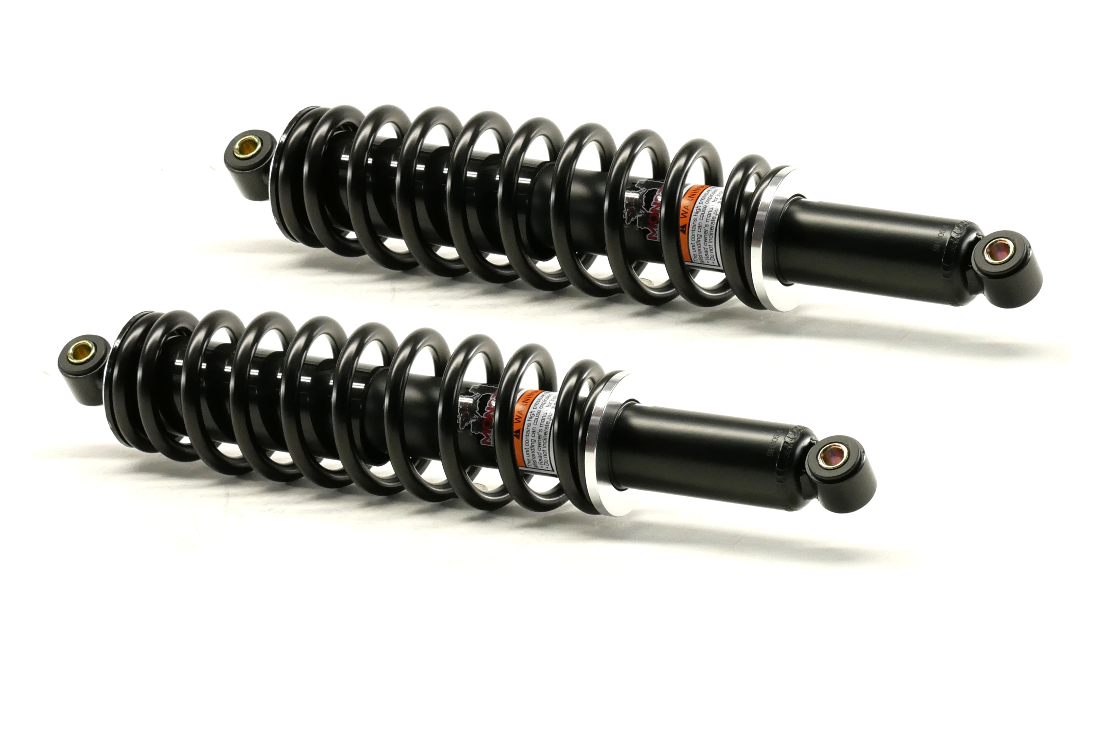 Monster Performance Full Shock Set for Yamaha 1XD-F3390-01-00, 1XD-F2200-00-00, Front & Rear, Viking 700, Responsive Handling, Quality Tested, Gas-charged, Anti-foam, Anti-shear, Adjustable 2