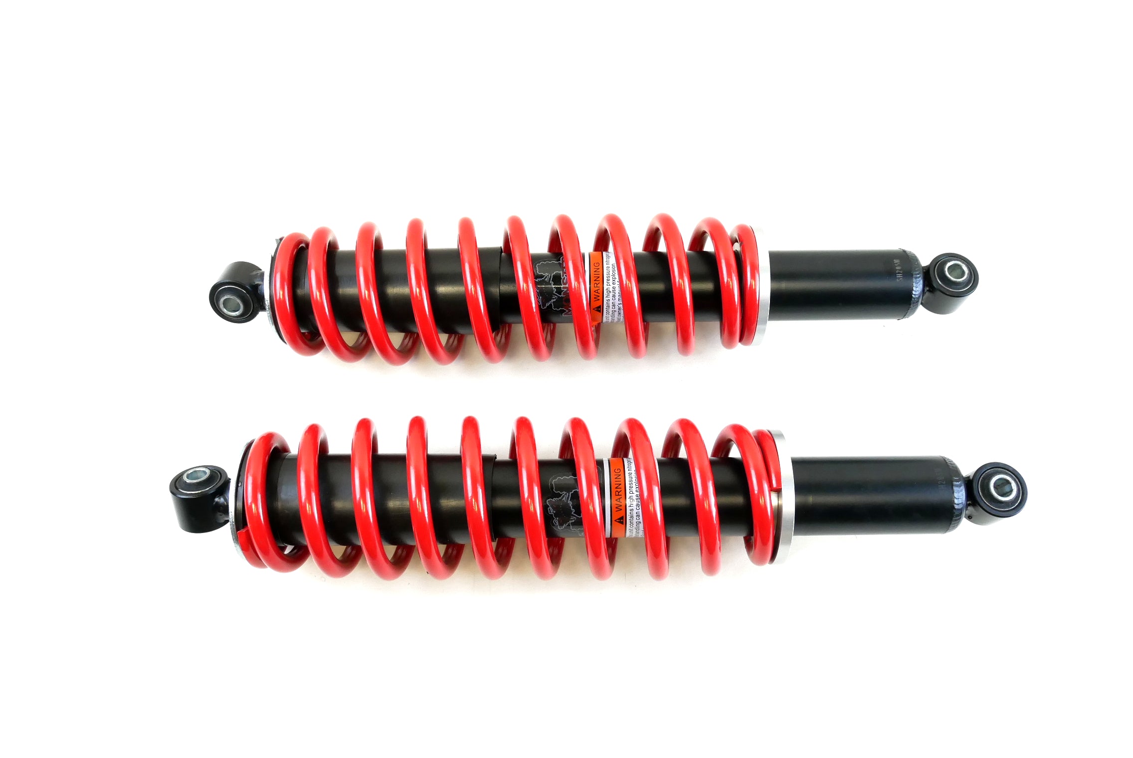 Monster Front Shocks for Yamaha Viking 700 2014-2020, Red, Quality Tested