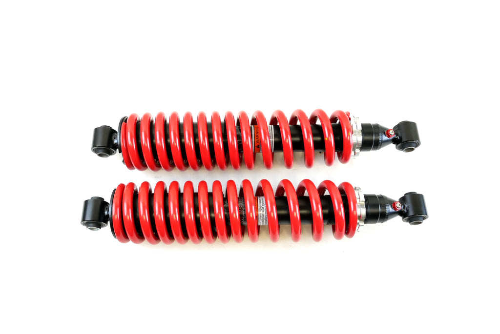Monster Rear Shocks for Yamaha Rhino 660 2004, Red, Quality Tested, Gas-Charged 1