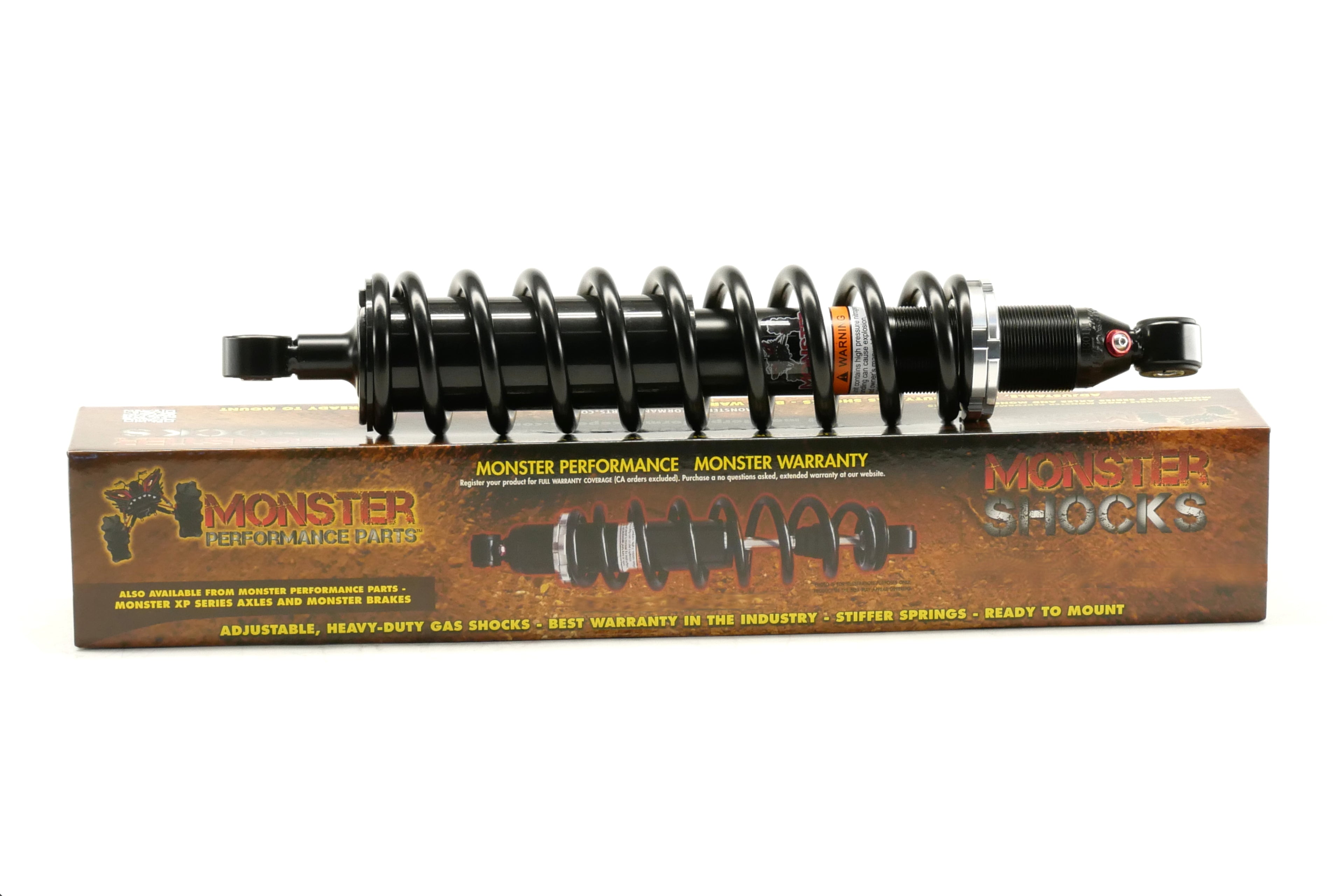 Monster Front Shocks for Honda Rubicon 500 2001-2014, Gas-Charged 2