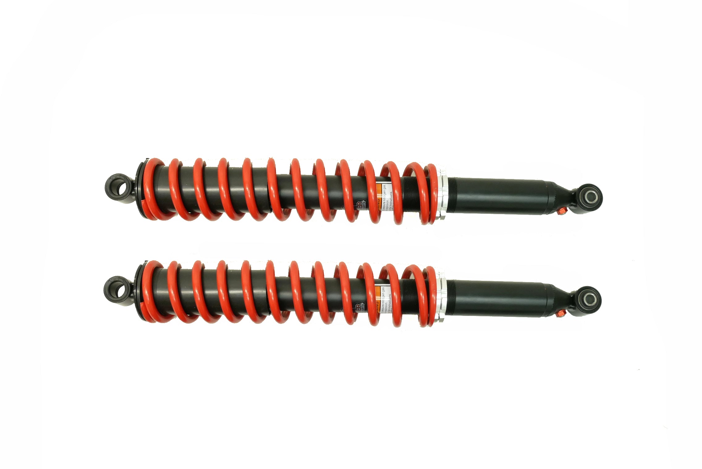 Monster Rear Shocks for Honda Rincon 650 2003-2005, Red Springs, Quality Tested