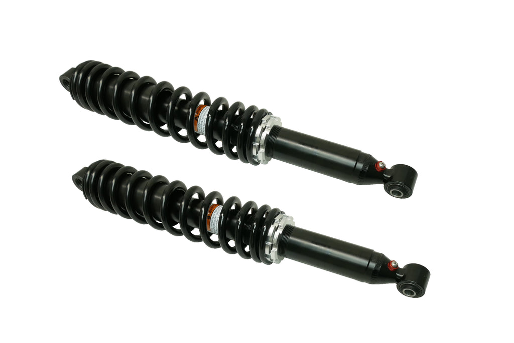 Monster Performance Full Shock Set for Honda Pioneer 700 & 700-4 2015-2022, Front & Rear, Monotube, Responsive Handling, Quality Tested, Gas-charged, Anti-foam, Anti-shear, Adjustable 5