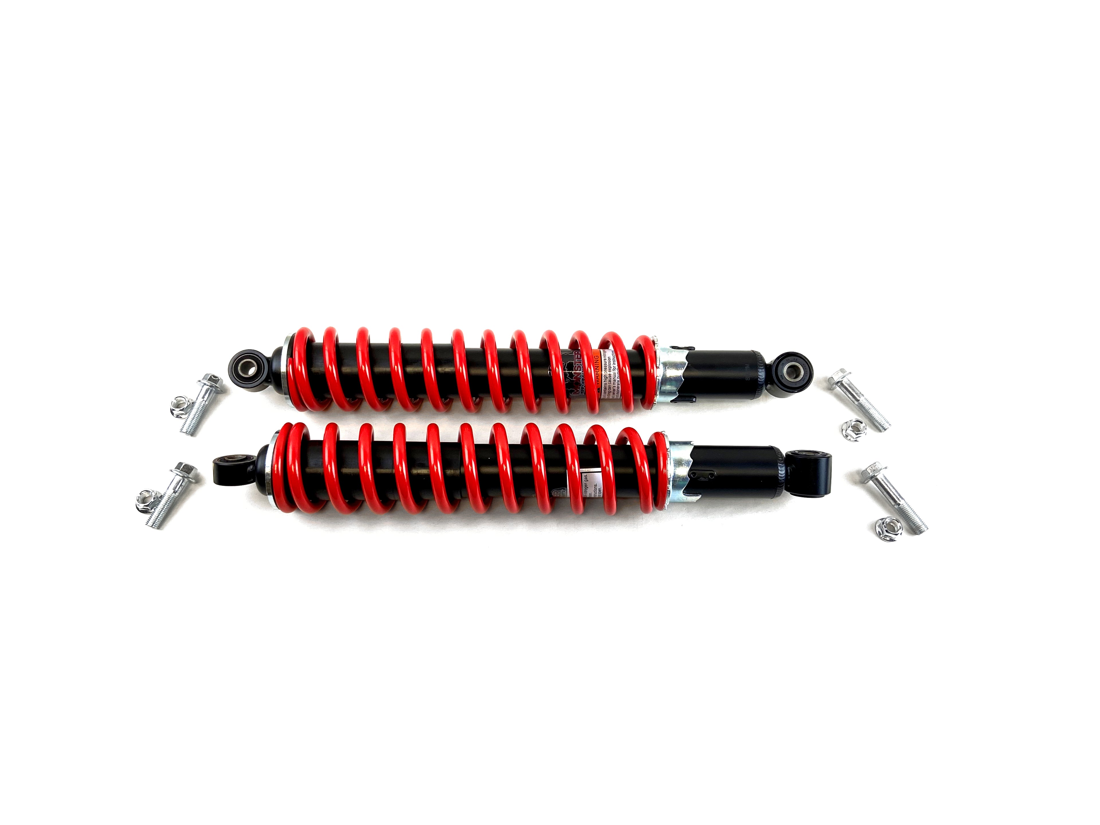 Monster Front Shocks for Honda TRX400EX 2005-2007, Red, Quality Tested 1