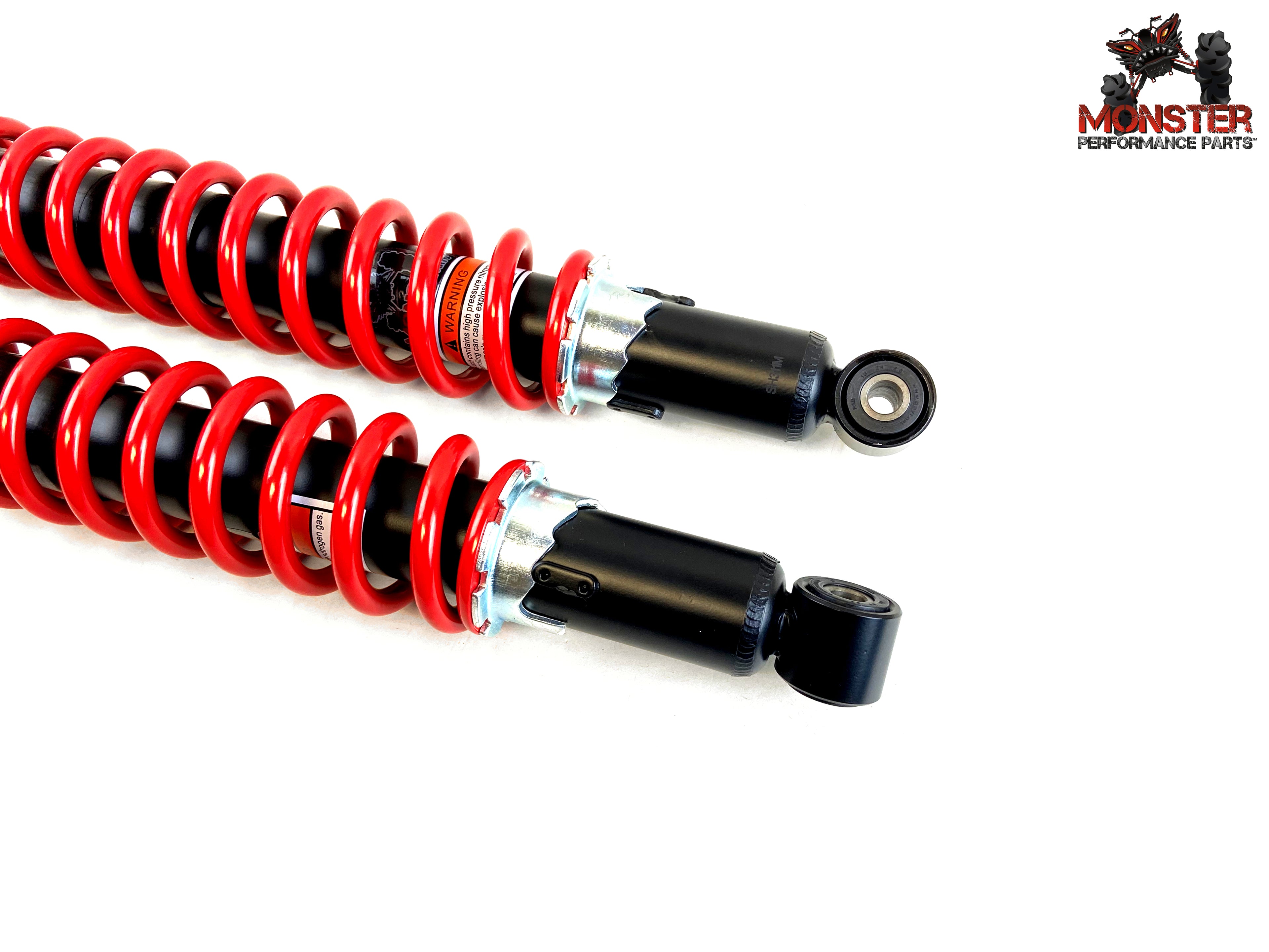 Monster Front Shocks for Honda TRX400EX 2005-2007, Red, Quality Tested 2