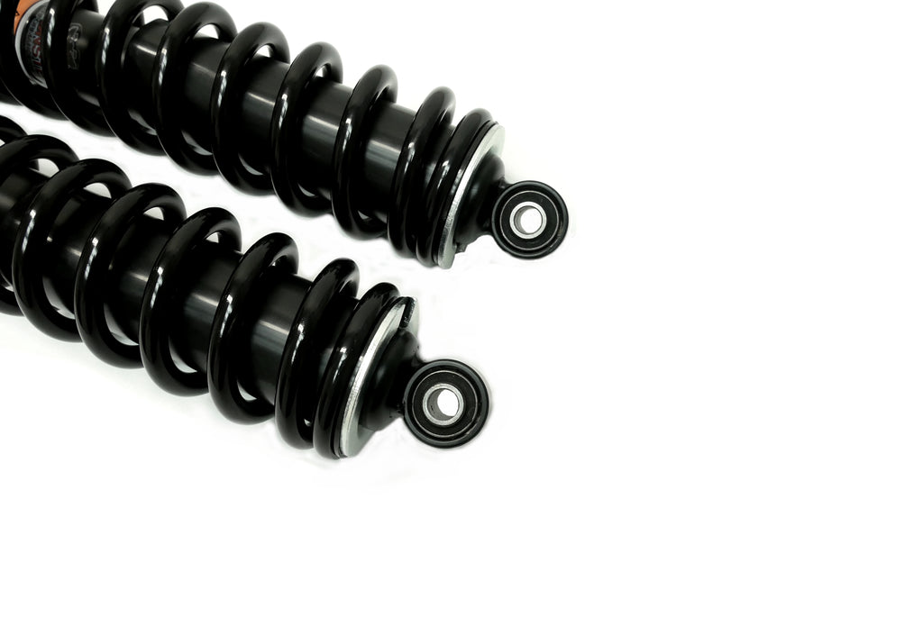 Monster Performance Full Shock Set for Honda Foreman 500 520 & Rancher 420 FM1 FM2 FE1 FE2, Front & Rear, Responsive Handling, Quality Tested, Gas-charged, Anti-foam, Anti-shear, Adjustable 3