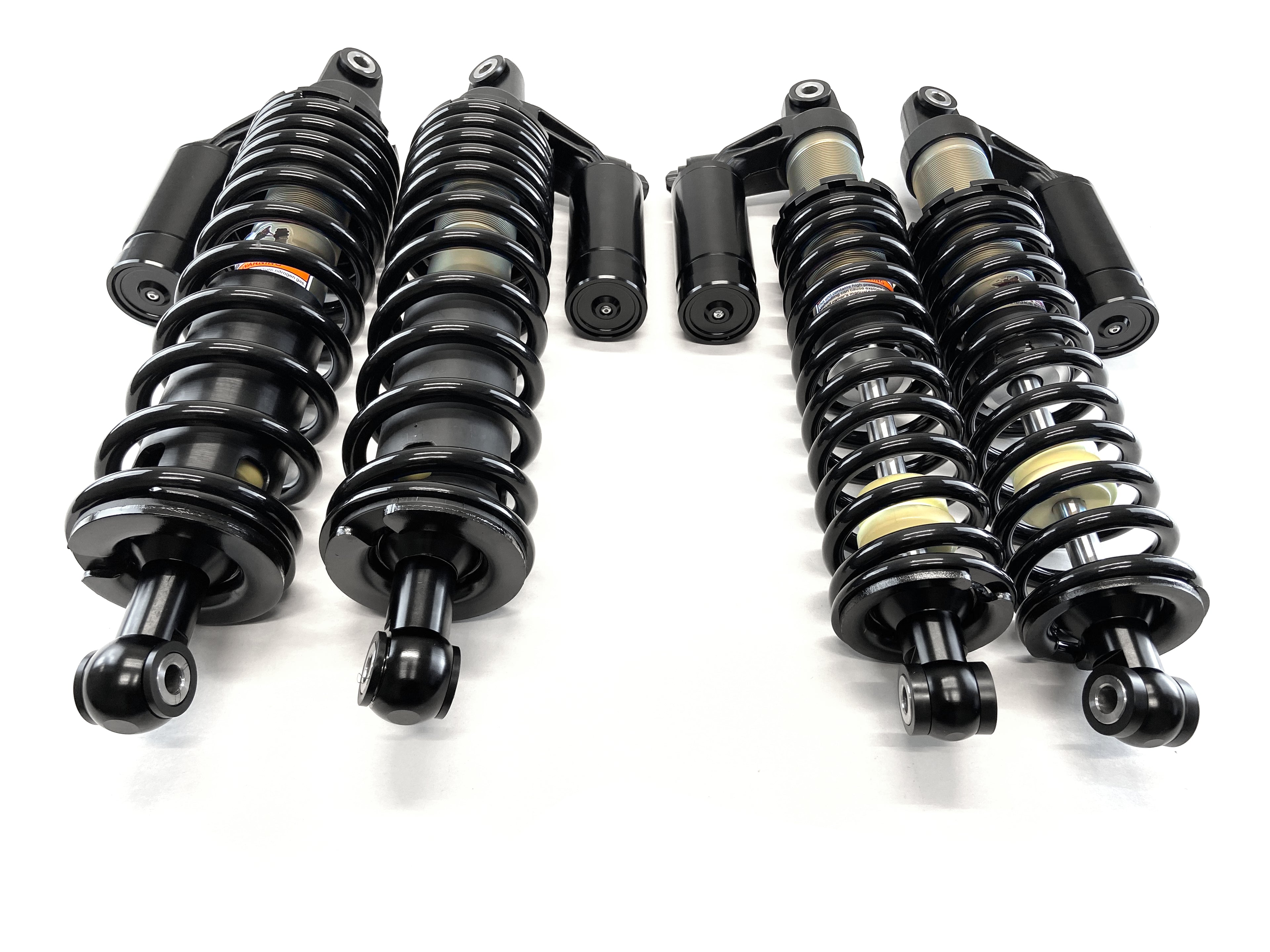 Monster Front Shocks for Honda 51400-HL4-AH1ZA, 52500-HL4-AH1ZA, 52400-HL4-AH1ZA, Pioneer 1000, Monotube, Responsive Handling, Quality Tested, Gas-charged, Anti-foam, Anti-shear, Adjustable 5