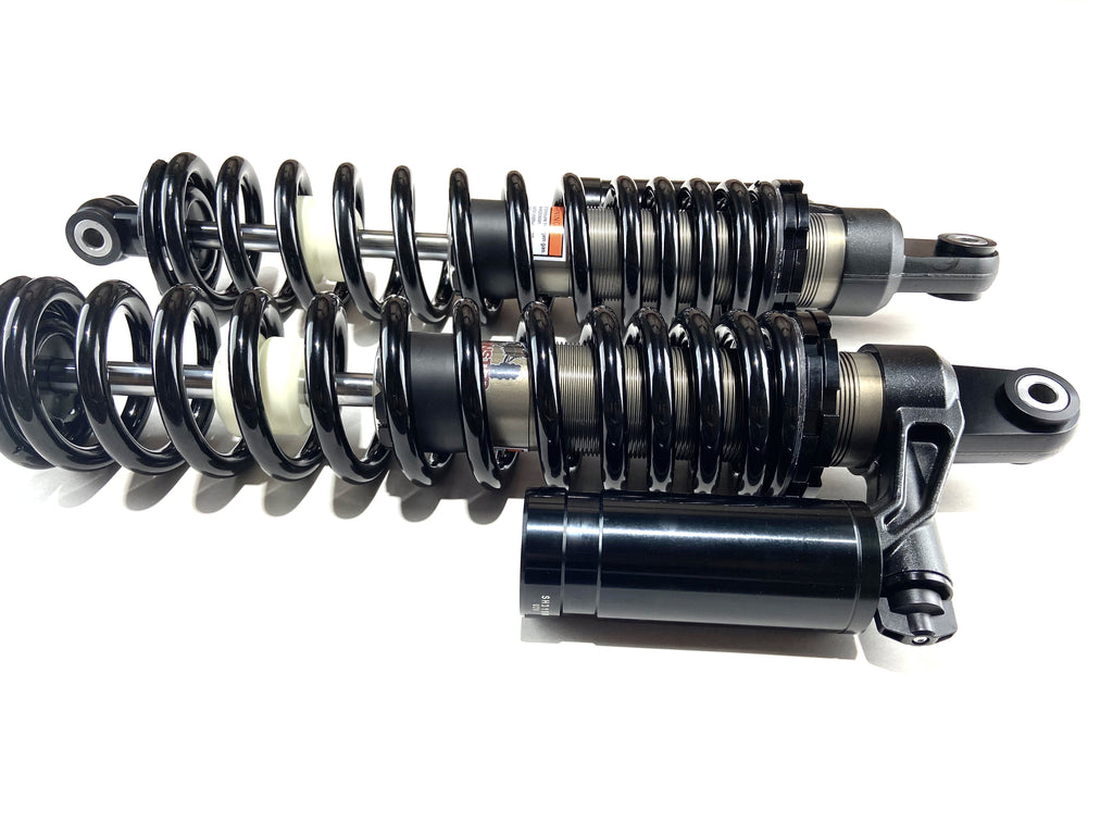 Monster Performance Full Shock Set for Honda 51400-HL4-AG1ZA, 52500-HL4-AG1ZA, Pioneer 1000-5 Limited Edition & Deluxe, Front & Rear, Monotube, Gas-charged, Anti-foam, Anti-shear, Quality Tested 4