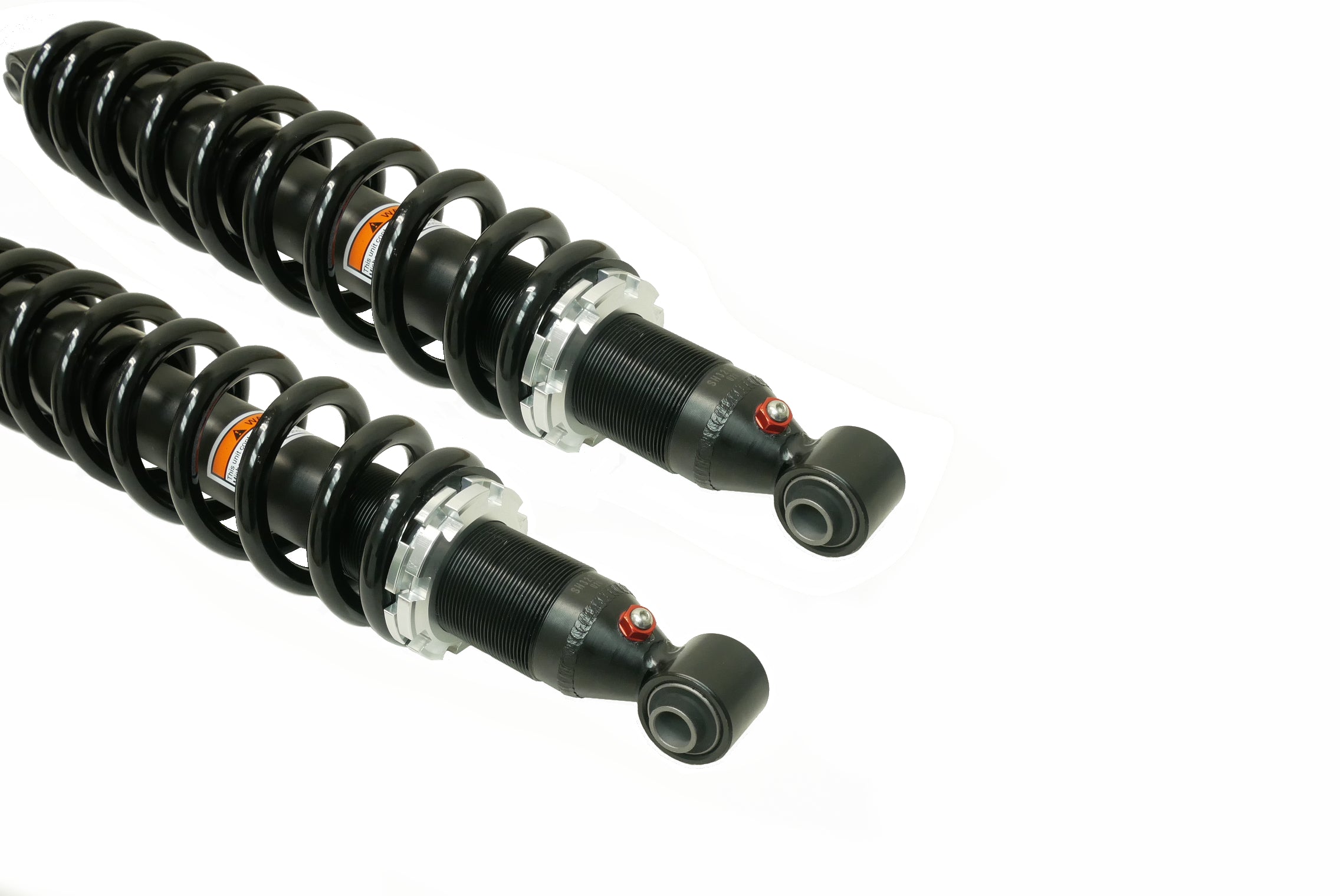 Monster Performance Full Shock Set for Honda Pioneer 700 & 700-4 2023-2024, Front & Rear, Monotube, Responsive Handling, Quality Tested, Gas-charged, Anti-foam, Anti-shear, Adjustable 4