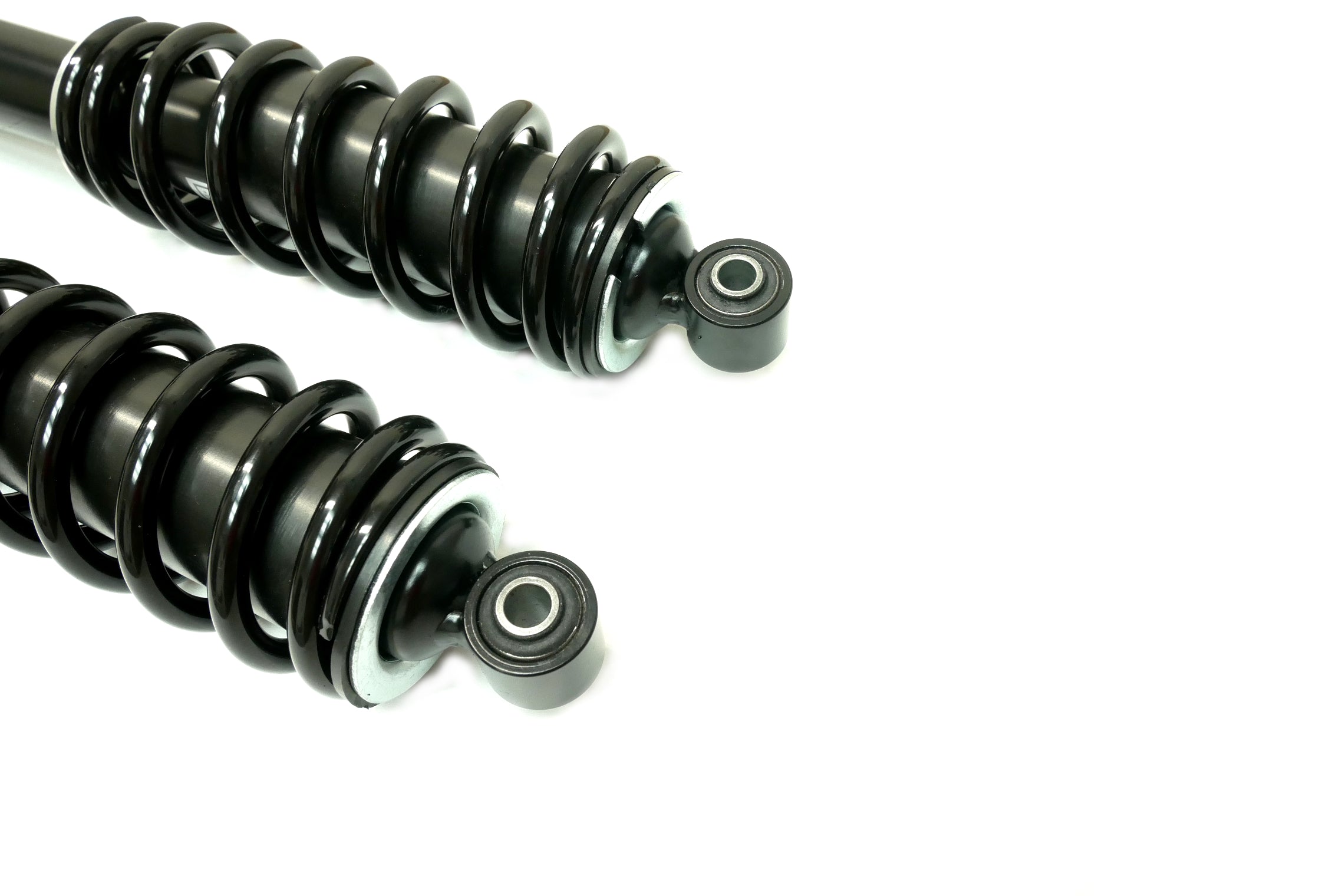 Monster Performance Full Shock Set for Suzuki Eiger 400 & King Quad 400, Front & Rear, Monotube, Responsive Handling, Optimal Damping, Quality Tested, Gas-charged, Anti-foam, Anti-shear, Adjustable 2