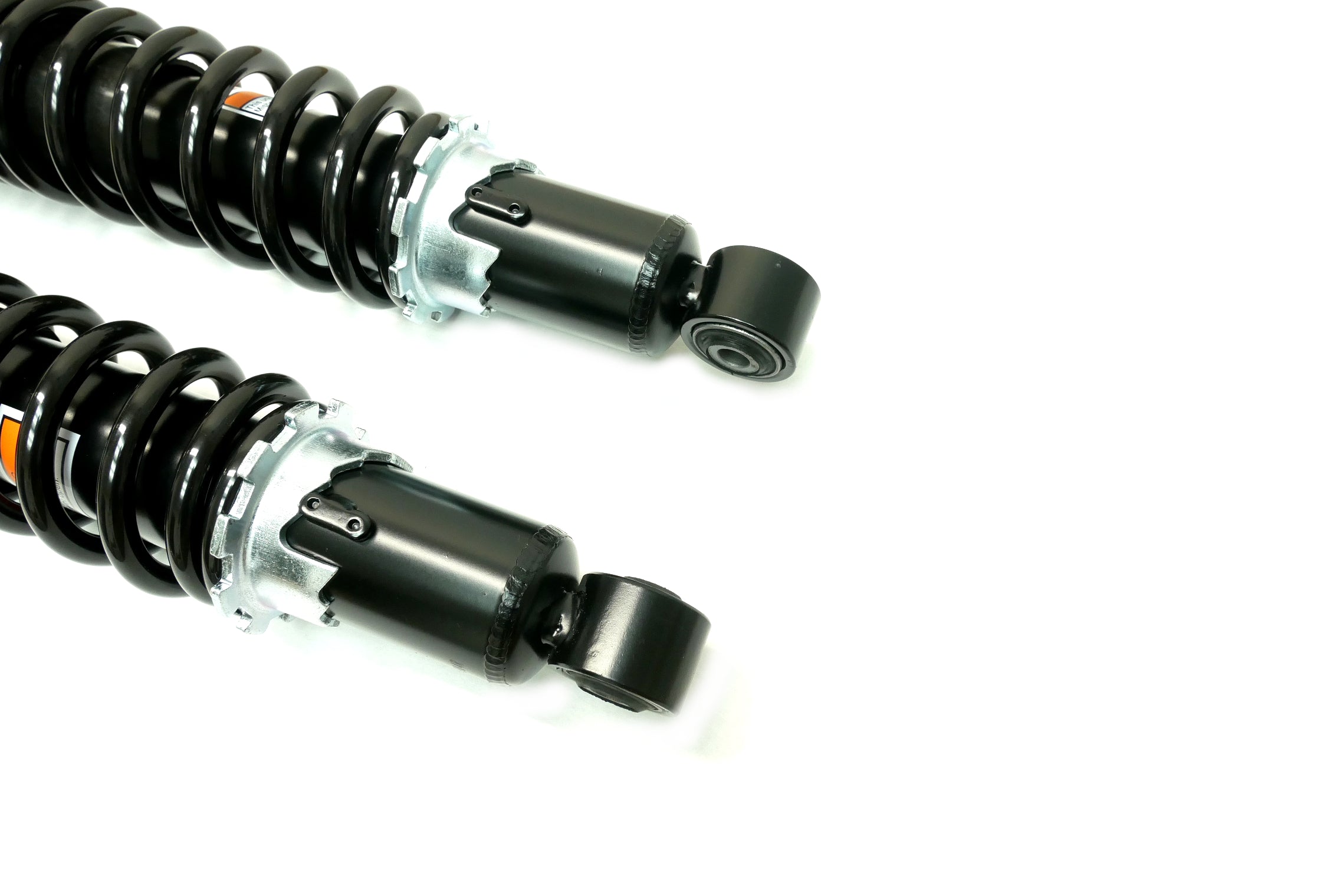 Monster Performance Full Shock Set for Suzuki King Quad 700 750 2005-2018, Front & Rear, Monotube, Responsive Handling, Optimal Damping, Quality Tested, Gas-charged, Anti-foam, Anti-shear, Adjustable 2