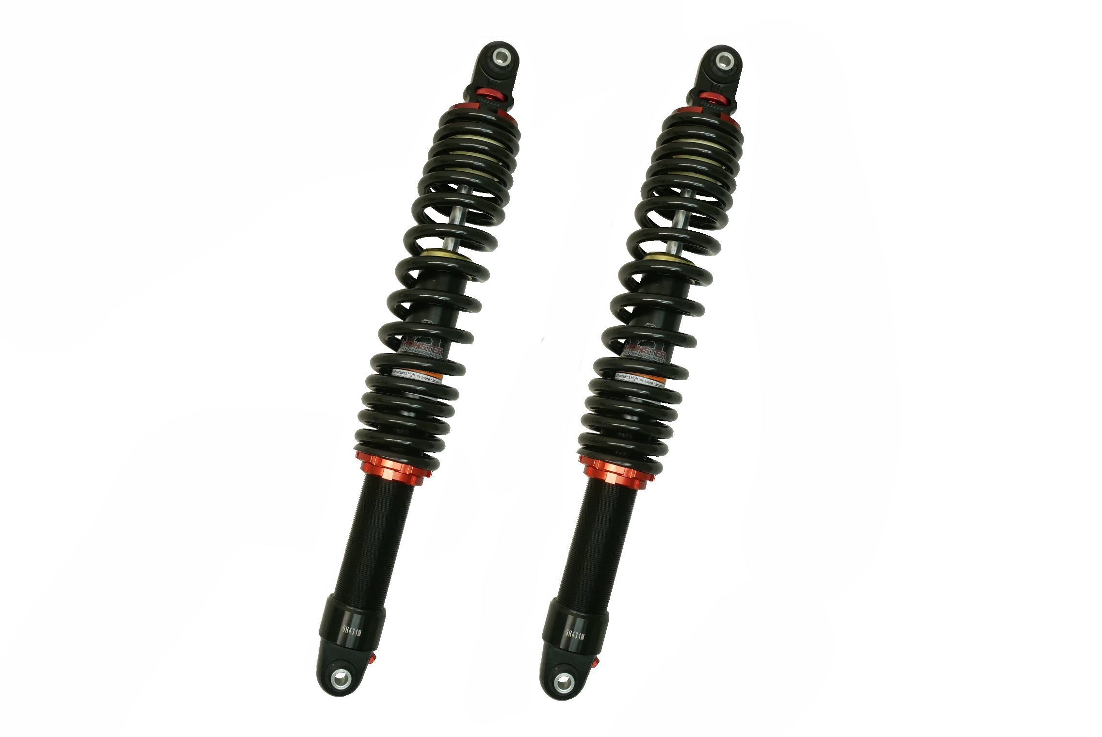 Monster Rear Shocks for CFMOTO 5BWA-060500-10001, Gas-Charged, Quality Tested