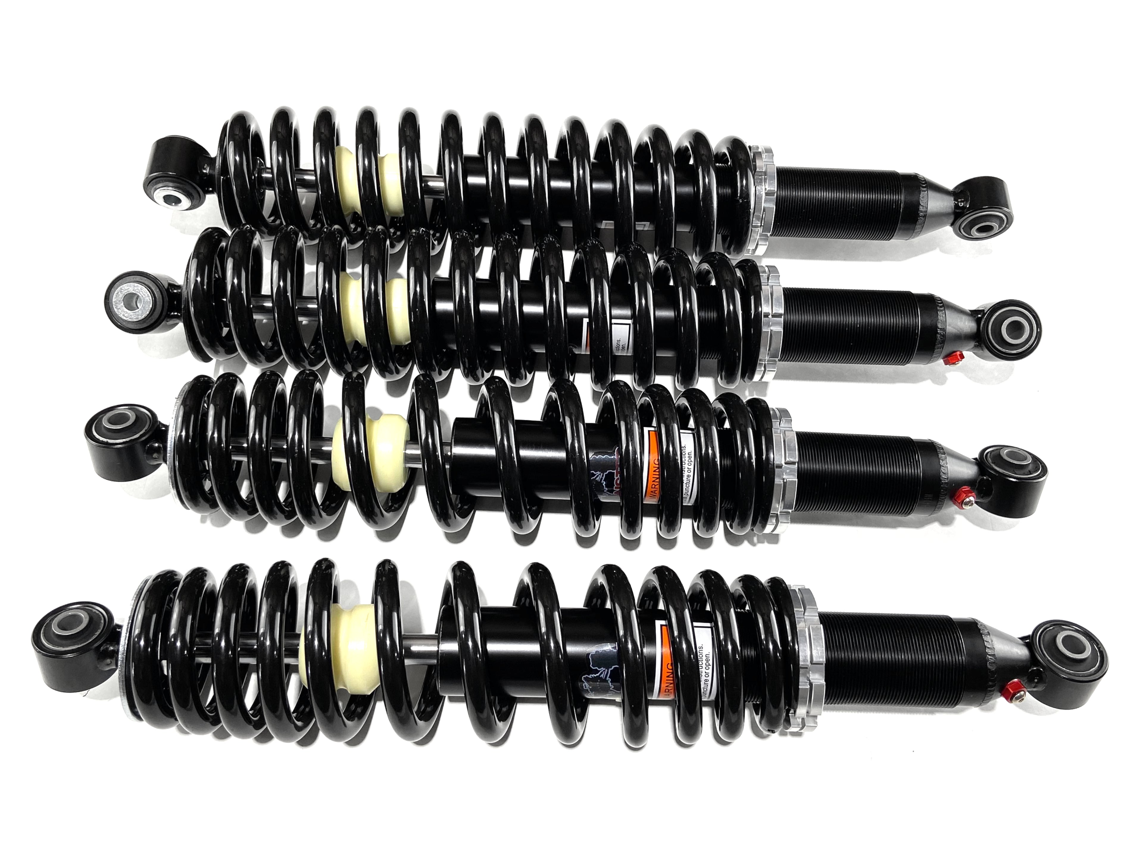 Monster Performance Full Shock Set for CFMOTO UFORCE 500 800 2014-2022, Front & Rear, Monotube, Responsive Handling, Optimal Damping, Quality Tested, Gas-charged, Anti-foam, Anti-shear, Adjustable 1