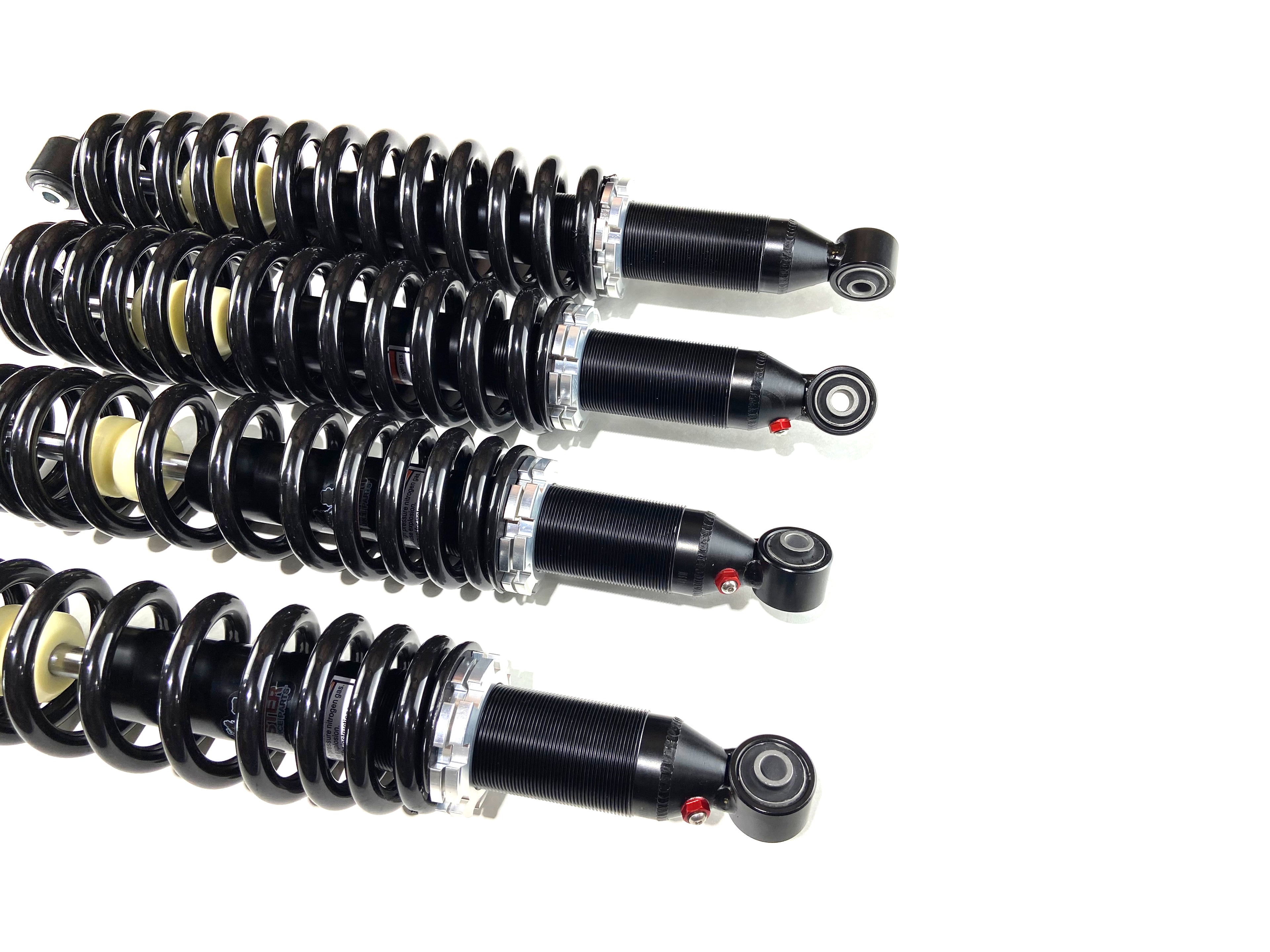 Monster Performance Full Shock Set for CFMOTO UFORCE 500 800 2014-2022, Front & Rear, Monotube, Responsive Handling, Optimal Damping, Quality Tested, Gas-charged, Anti-foam, Anti-shear, Adjustable 2
