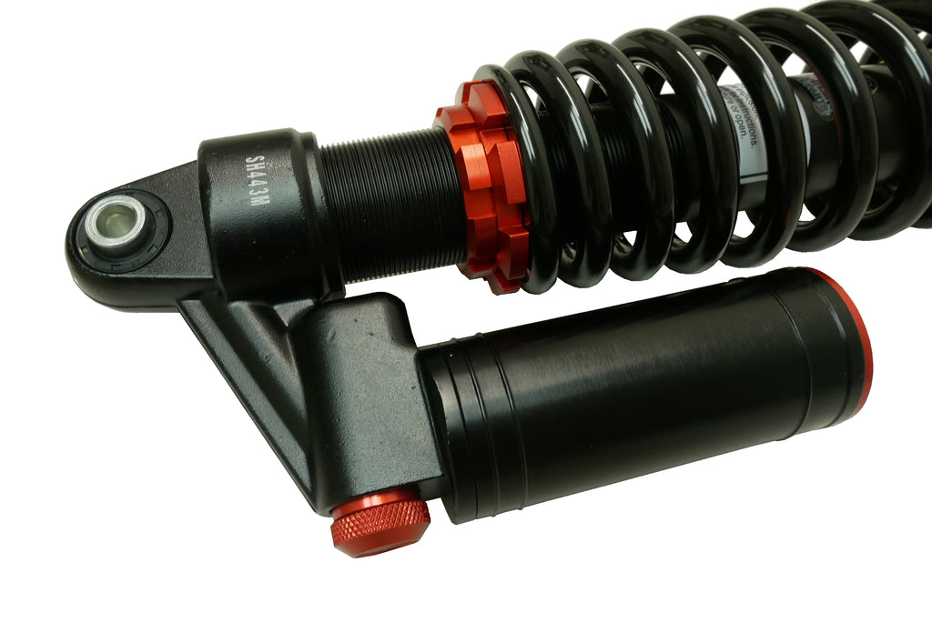 Monster Performance Full Shock Set for CFMOTO 9AWA-051600, 9AWA-061600, Front & Rear, CFORCE 800 1000, Monotube, Piggyback, Quality Tested, Gas-charged, Anti-foam, Anti-shear, Adjustable 2