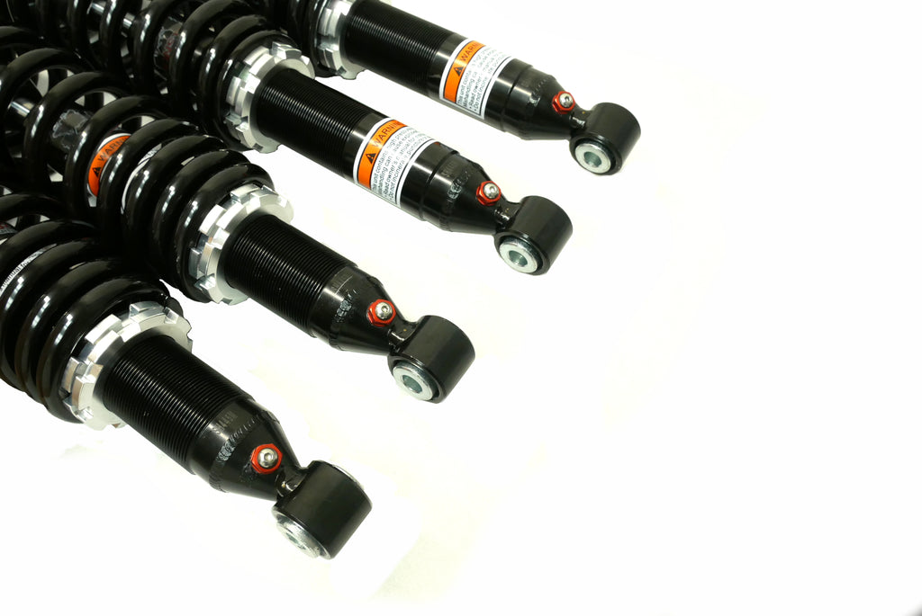 Monster Performance Full Shock Set for CFMOTO CFORCE 600 2020-2023, Front & Rear, CFORCE 600, Monotube, Responsive Handling, Quality Tested, Gas-charged, Anti-foam, Anti-shear, Adjustable 2