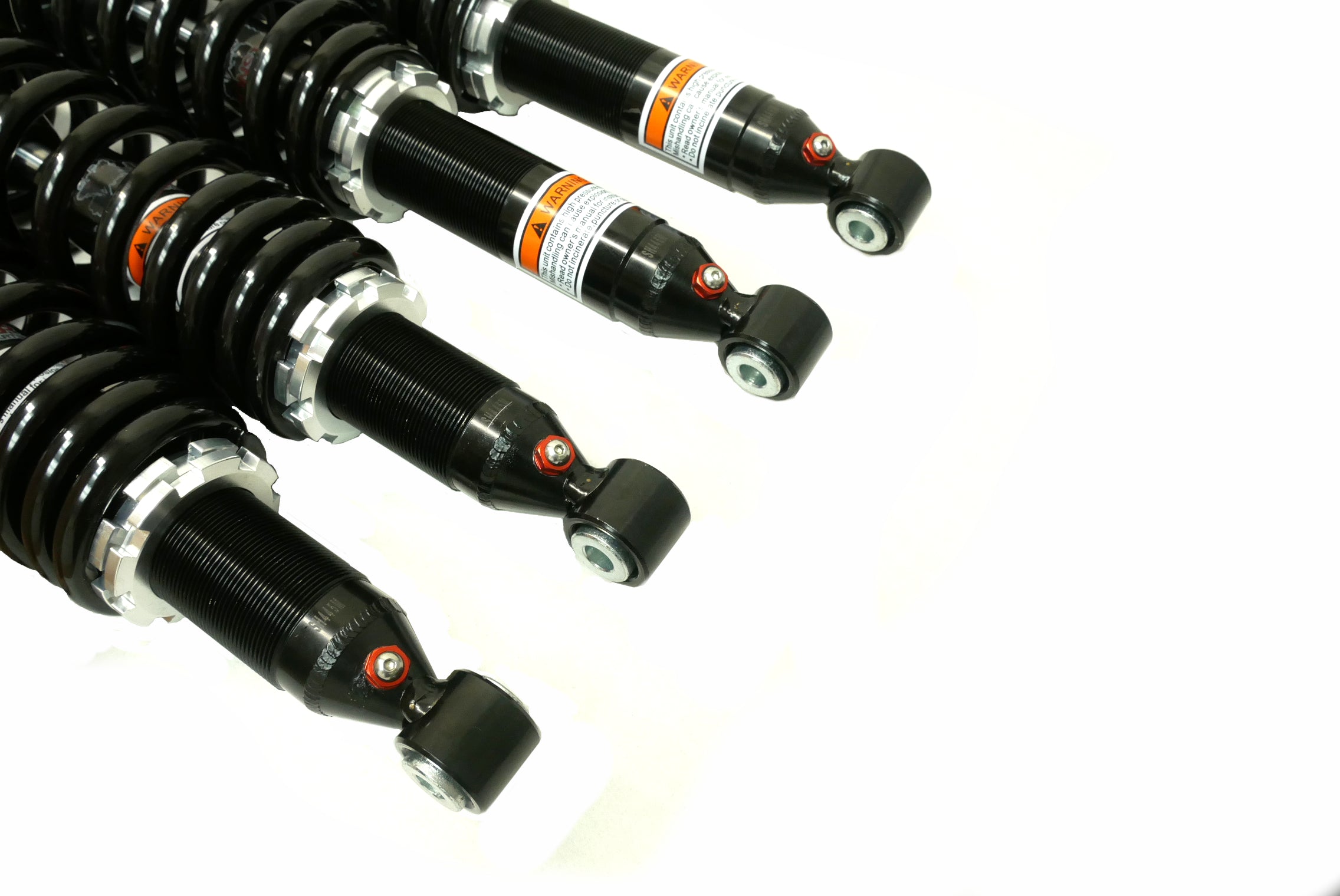 Monster Performance Full Shock Set for CFMOTO CFORCE 600 2020-2023, Front & Rear, CFORCE 600, Monotube, Responsive Handling, Quality Tested, Gas-charged, Anti-foam, Anti-shear, Adjustable 2