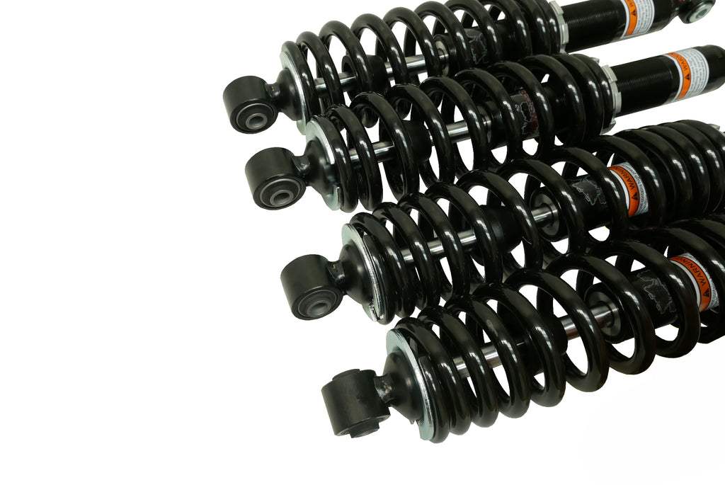 Monster Performance Full Shock Set for CFMOTO CFORCE 600 2020-2023, Front & Rear, CFORCE 600, Monotube, Responsive Handling, Quality Tested, Gas-charged, Anti-foam, Anti-shear, Adjustable 3