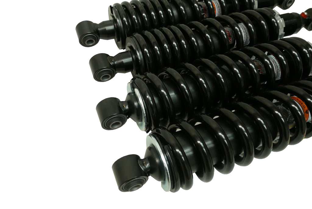 Monster Performance Full Shock Set for CFMOTO 9GQ0-050500 9GQ0-060500, Front & Rear, CFORCE 400 500, Gas-charged, Anti-foam, Anti-shear, Optimal Damping, Quality Teste 3
