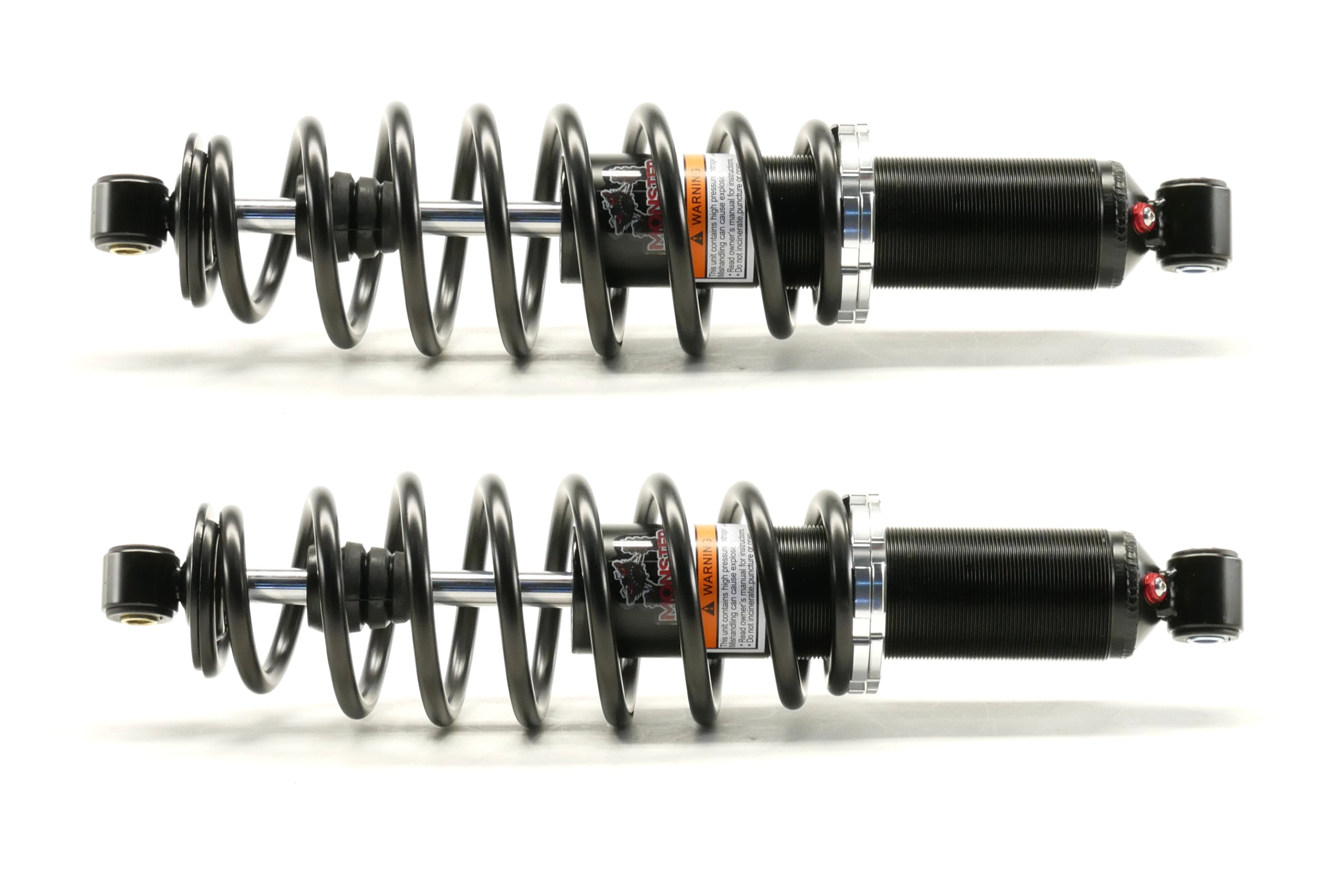 Monster Rear Shocks for Polaris 7043100, Left & Right, Gas-Charged