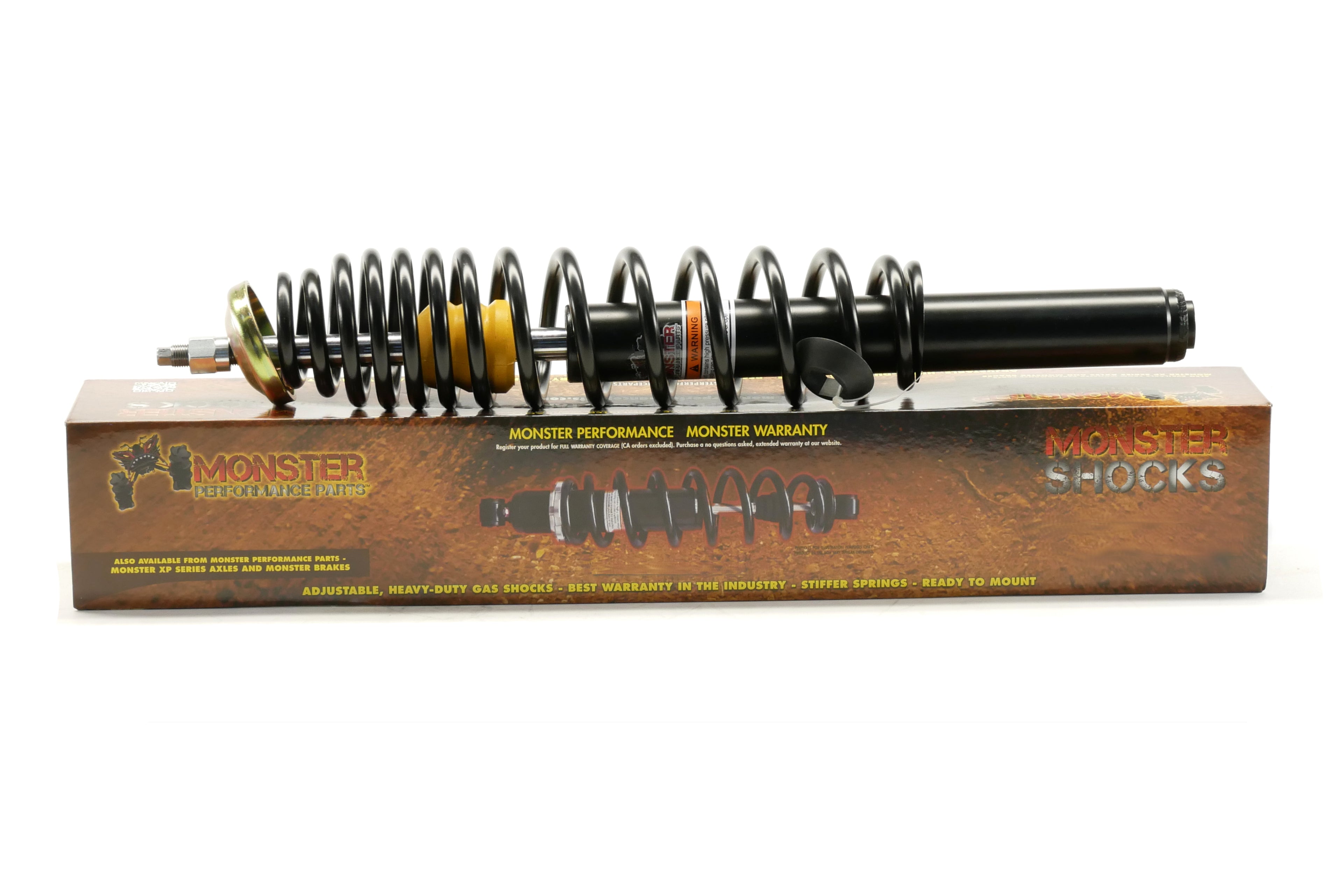 Monster Front Shocks for Polaris 7044149, Quality Tested, Gas-Charged 2