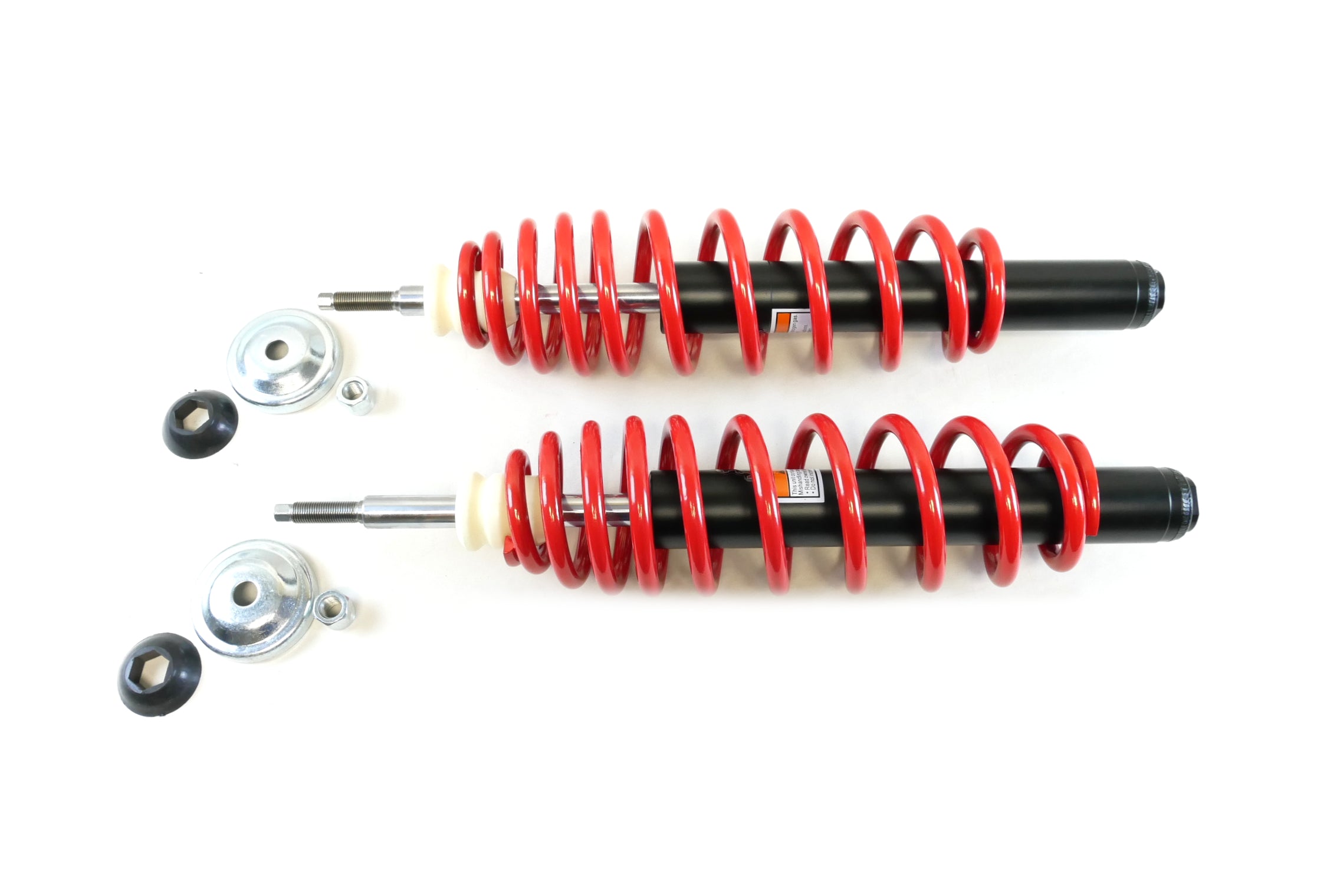 Monster Front Shocks for Polaris 7041784, Red, Gas-Charged, Quality Tested 1