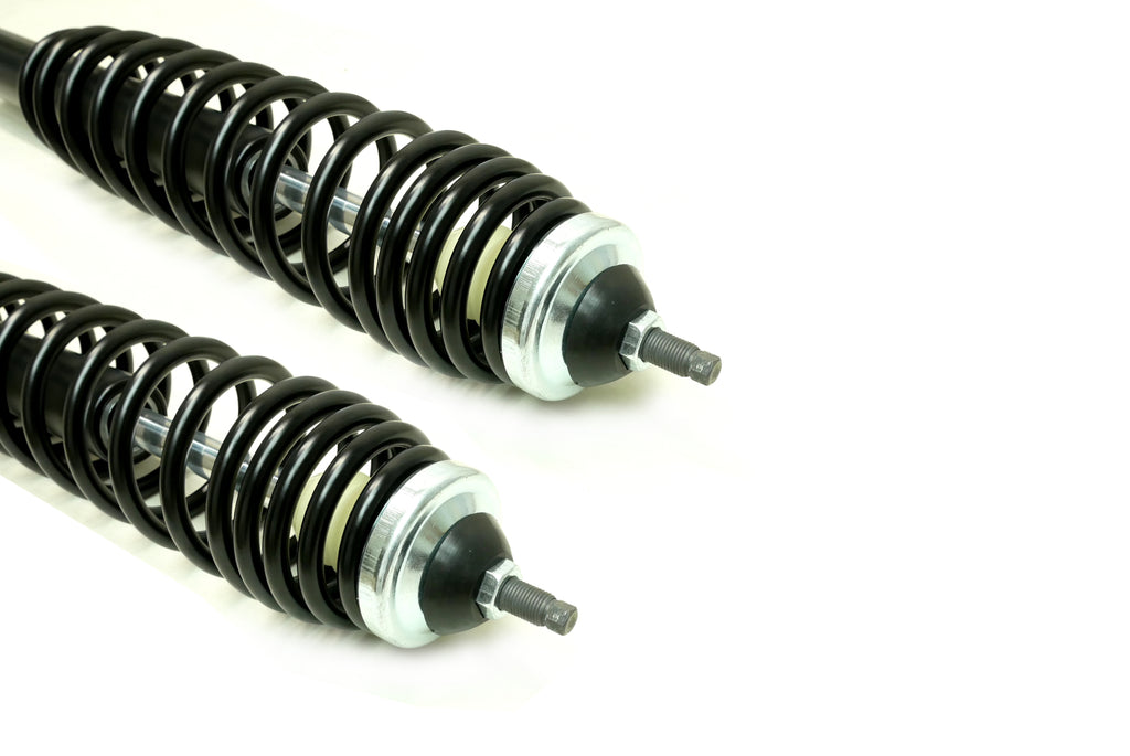 Monster Performance Full Shock Set for Polaris 7041762, 7043100, Front & Rear, Sportsman & Hawkeye, Monotube, Responsive Handling, Quality Tested, Gas-charged, Anti-foam, Anti-shear, Adjustable 3