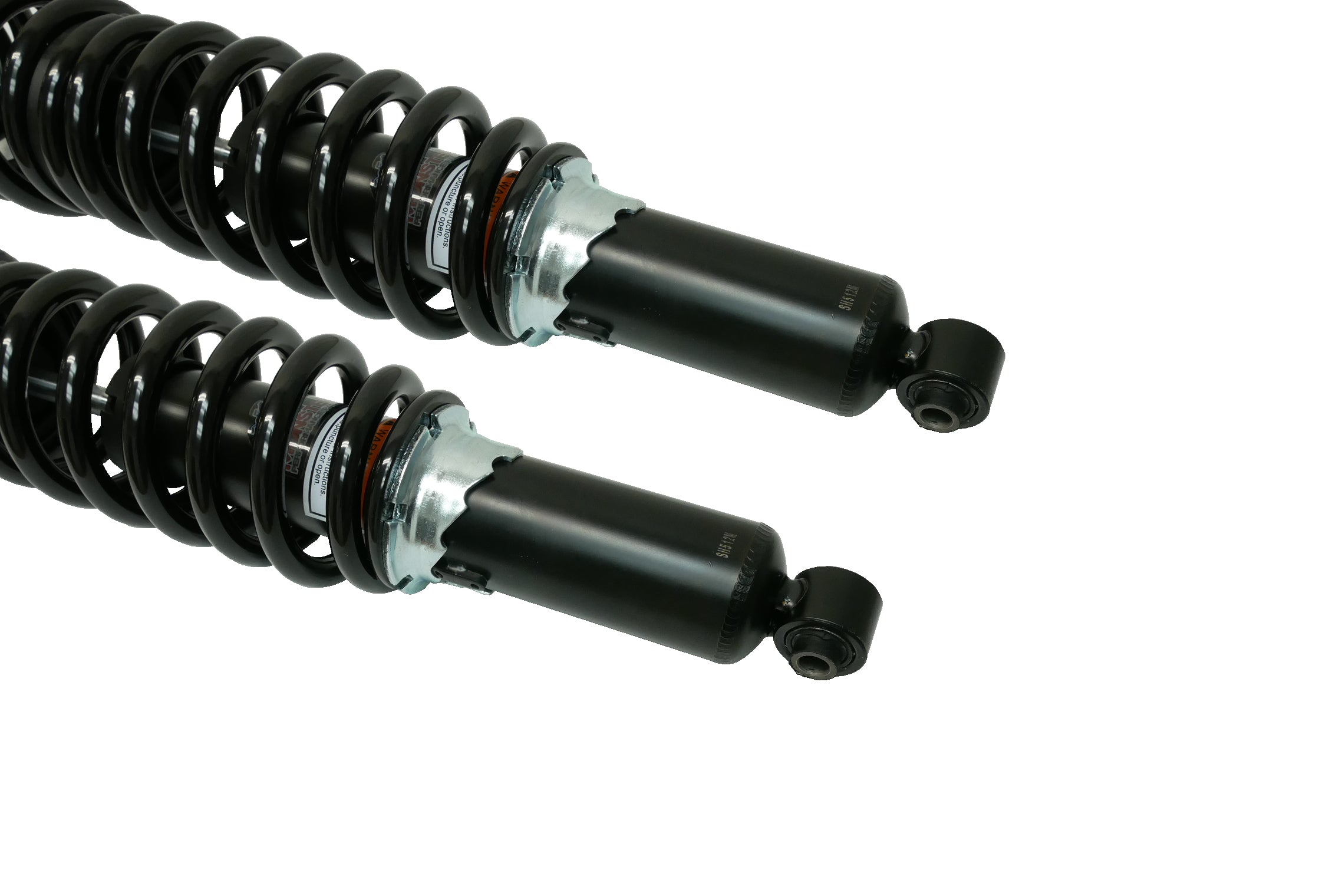 Monster Rear Shocks for Polaris 7043759, 7044093, Gas-Charged