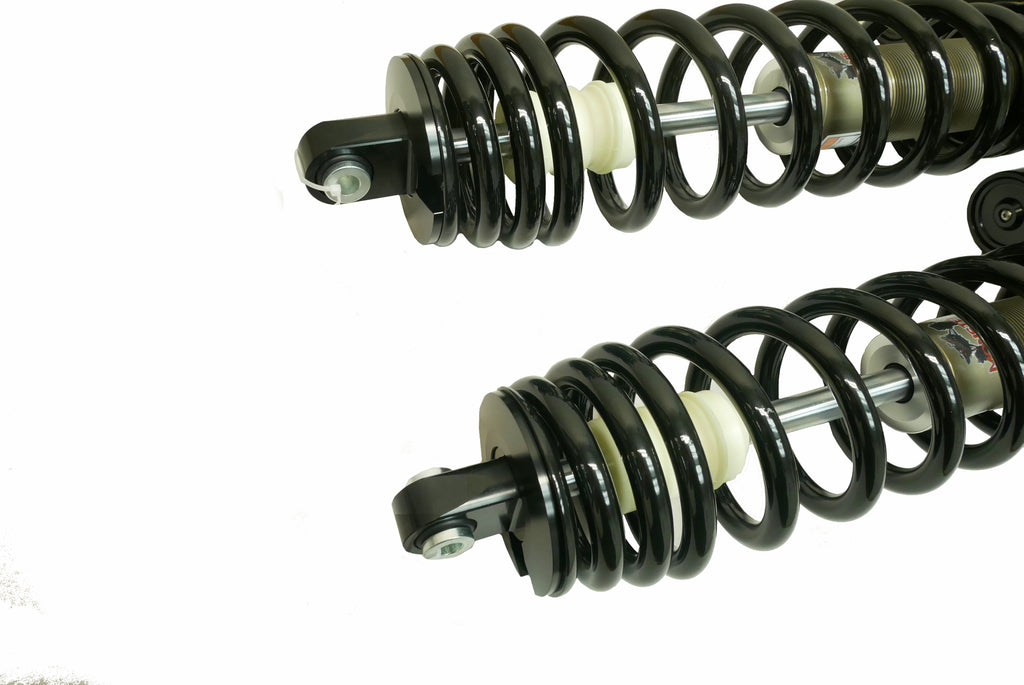 Monster Performance Full Shock Set for Polaris 7044903, 7044904, 7044905, 7044906, RZR S 900 1000 Trail, Precision Made, Quality Tested, Monotube, Gas-charged, Adjustable, Anti-foam, Anti-shear 3