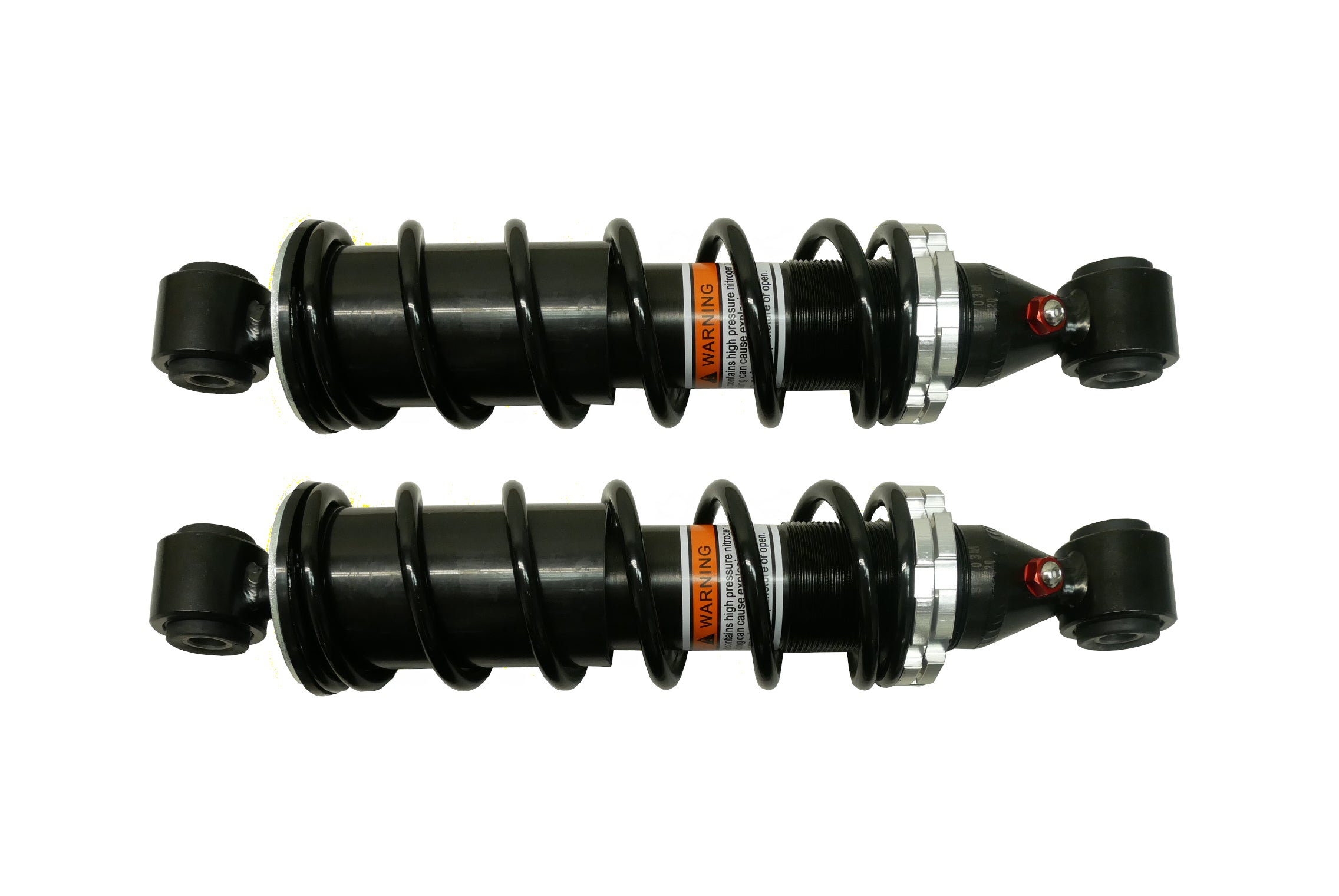 Monster Rear Shocks for Kawasaki Diesel Mule 2510 3010 4010 2000-2013, Red 1