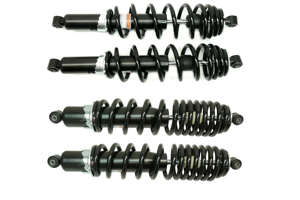 Monster Performance Full Shock Set for Can-Am 706202602, 706001900, Front & Rear, Monotube, Dual-Rate, Responsive Handling, Quality Tested, Gas-charged, Anti-foam, Anti-shear, Adjustable 1