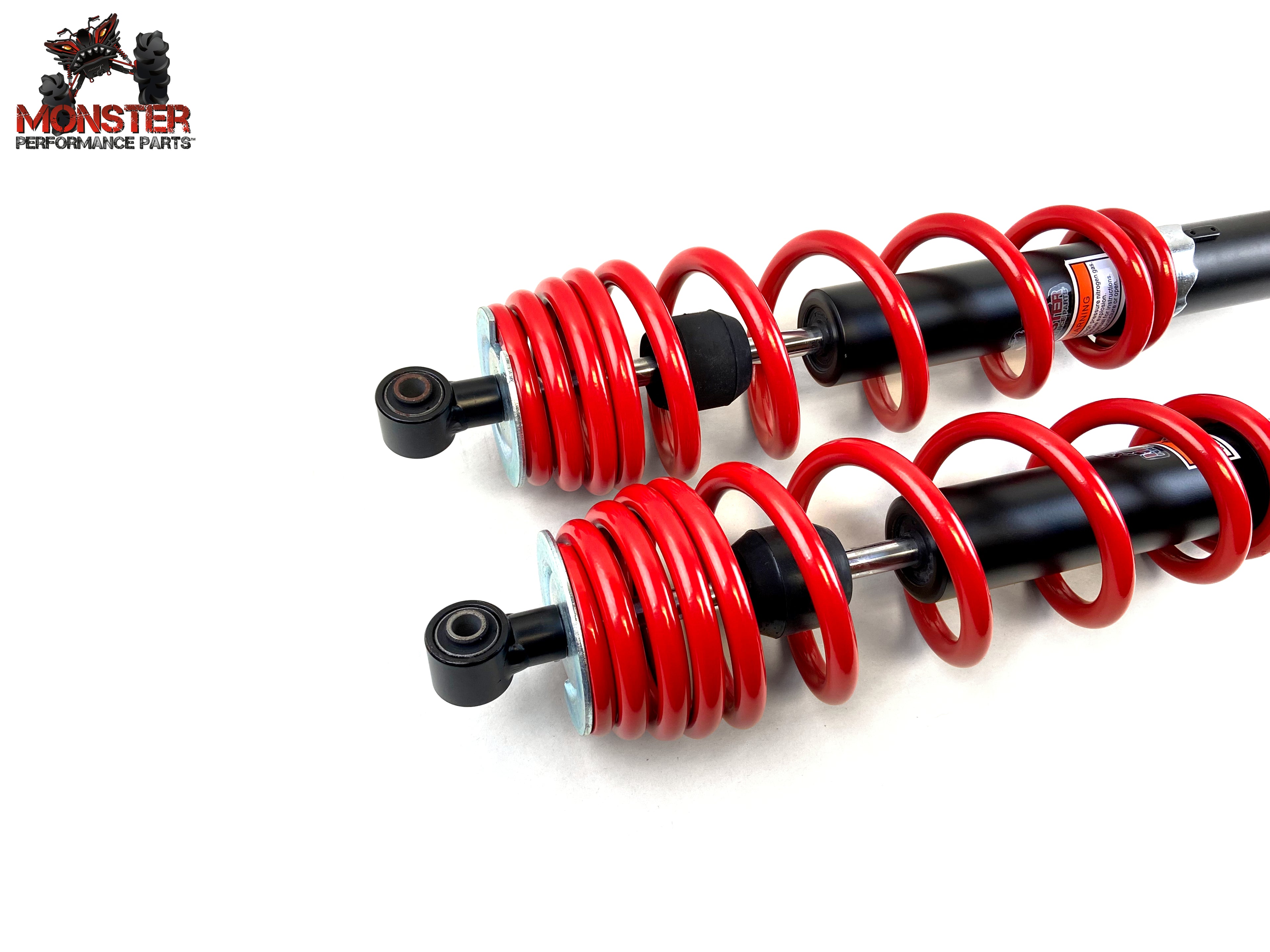 Monster Front Shocks for Can-Am Defender 706202602, Red, Quality Tested 3