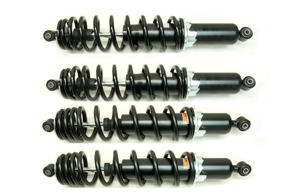 Monster Performance Full Shock Set for Can-Am 706200782, 706000615, Front & Rear, Responsive Handling, Optimal Damping, Quality Tested, Gas-charged, Anti-foam, Anti-shear, Adjustable