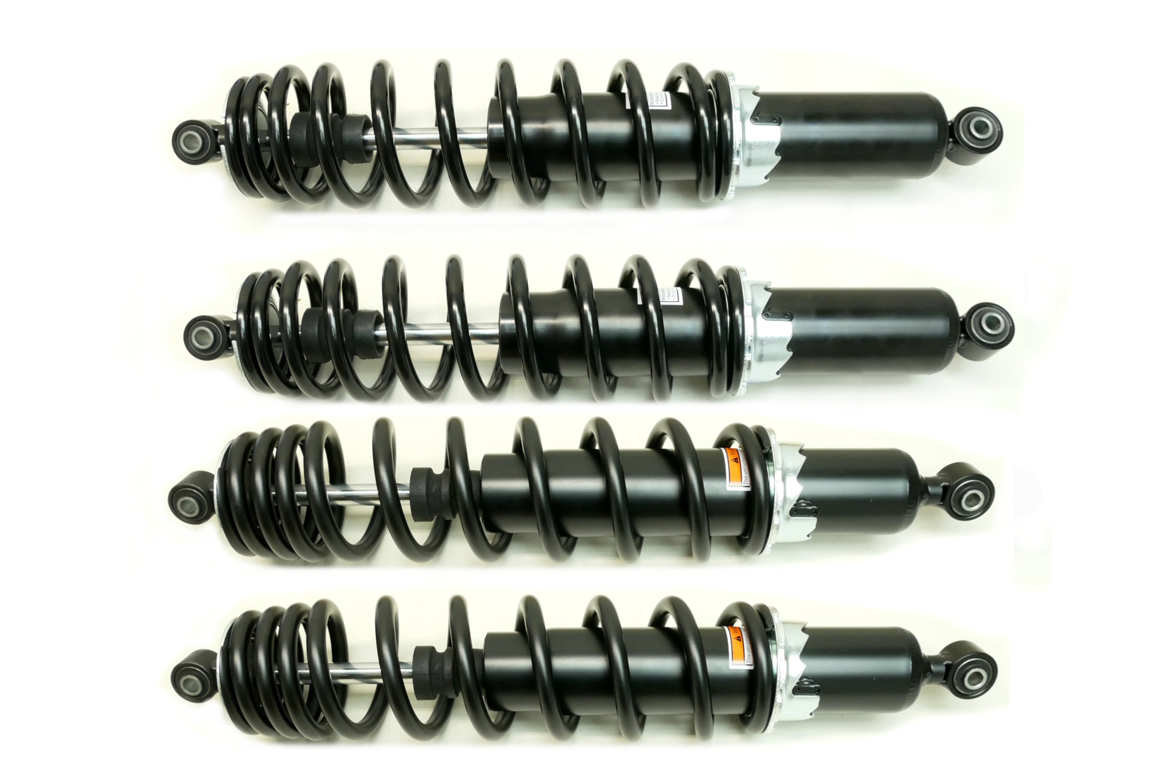 Monster Performance Full Shock Set for Can-Am 706200782, 706000615, Front & Rear, Responsive Handling, Optimal Damping, Quality Tested, Gas-charged, Anti-foam, Anti-shear, Adjustable 1