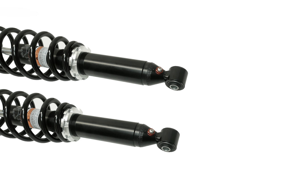 Monster Performance Full Shock Set for Can-Am 706201170, 706001524, Front & Rear, Monotube, Responsive Handling, Quality Tested, Gas-charged, Anti-foam, Anti-shear, Adjustable 3