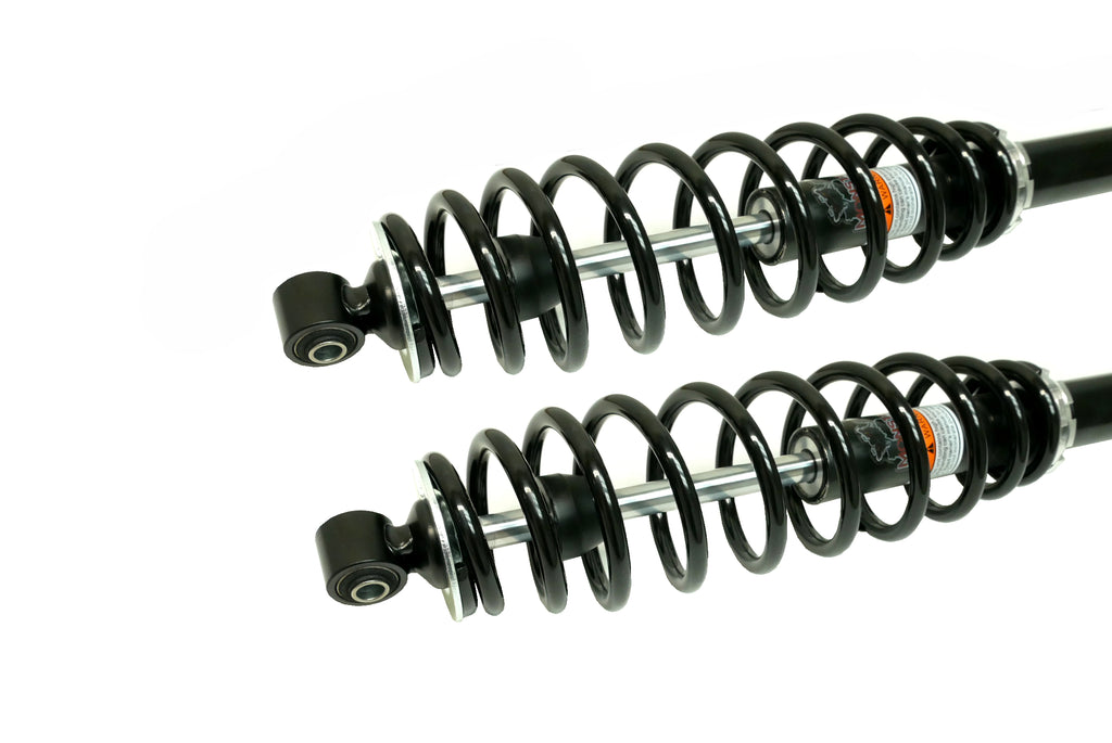 Monster Performance Full Shock Set for Can-Am 706201170, 706001524, Front & Rear, Monotube, Responsive Handling, Quality Tested, Gas-charged, Anti-foam, Anti-shear, Adjustable 5