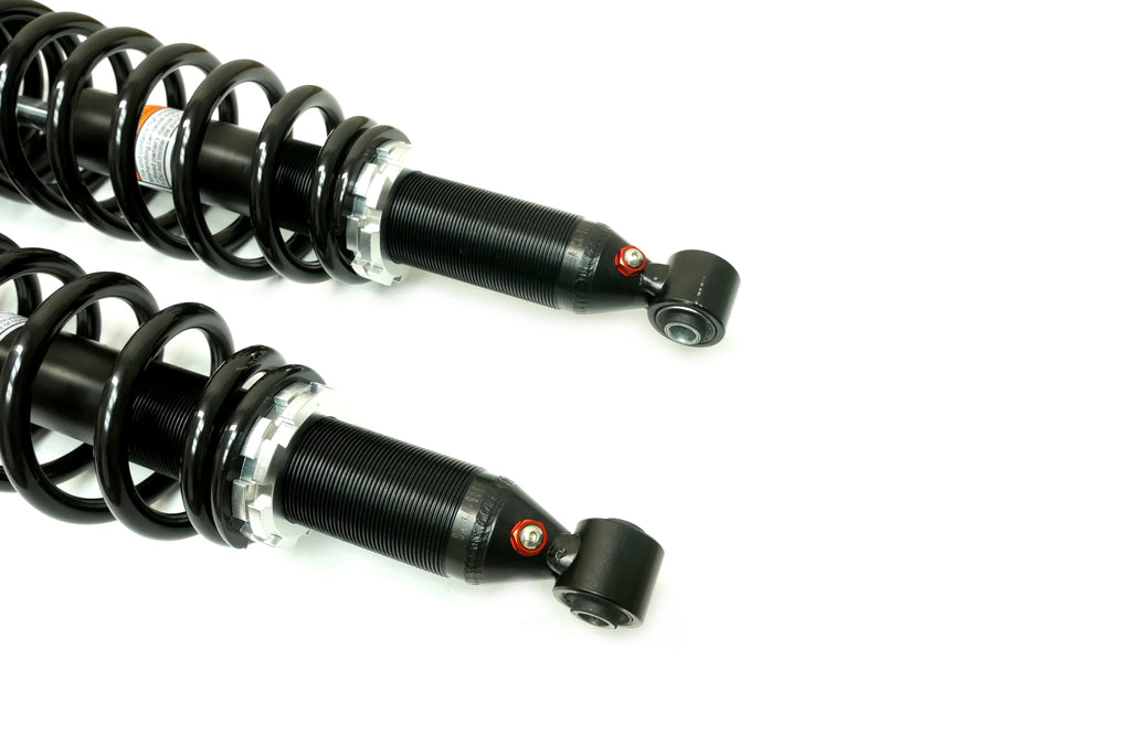 Monster Performance Full Shock Set for Can-Am 706201110, 706000792, Front & Rear, Monotube, Quality Tested, Gas-charged, Anti-foam, Anti-shear, Adjustable 2