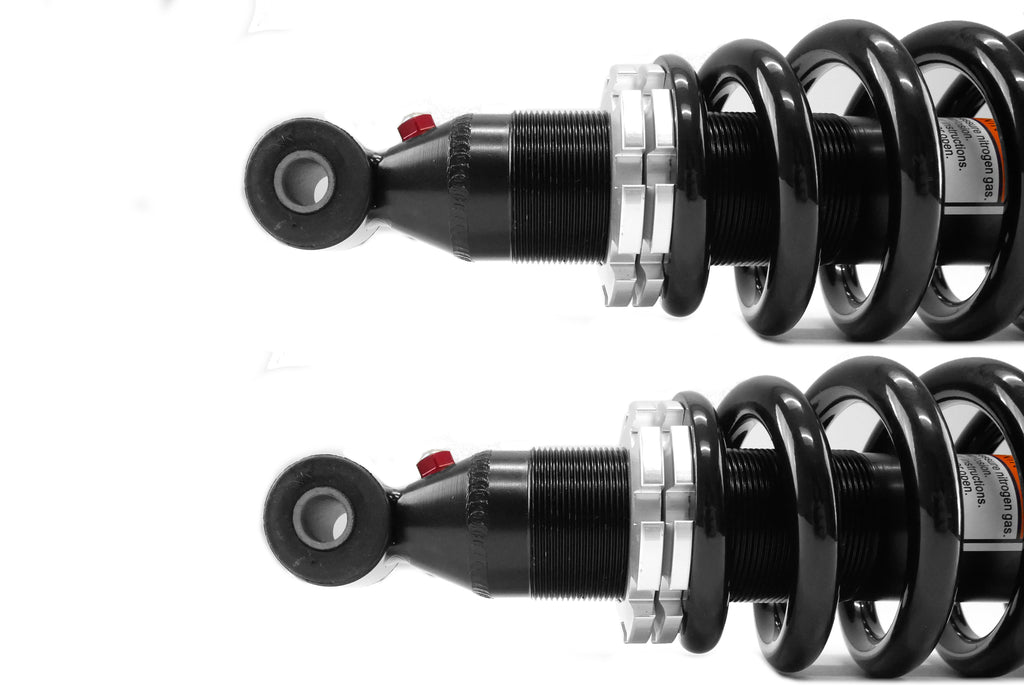 Monster Full Shock Set for John Deere AM142425, AM142426, Front & Rear, Gator 625 825 855, Monotube, Responsive Handling, Quality Tested, Gas-charged, Anti-foam, Anti-shear, Adjustable 2