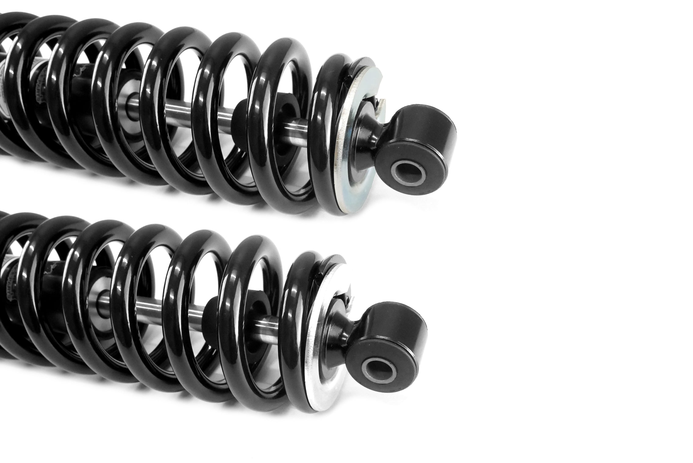 Monster Full Shock Set for John Deere AM142425, AM142426, Front & Rear, Gator 625 825 855, Monotube, Responsive Handling, Quality Tested, Gas-charged, Anti-foam, Anti-shear, Adjustable 5