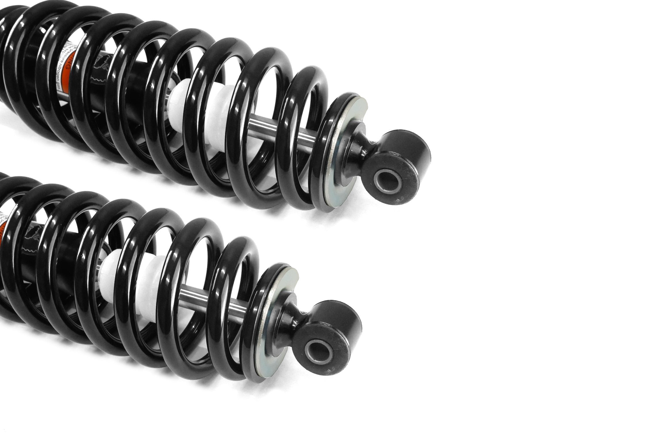Monster Full Shock Set for John Deere AUC12197 AUC12198, Front & Rear, XUV Gator 590, Monotube, Responsive Handling, Quality Tested, Gas-charged, Anti-foam, Anti-shear, Adjustable 5