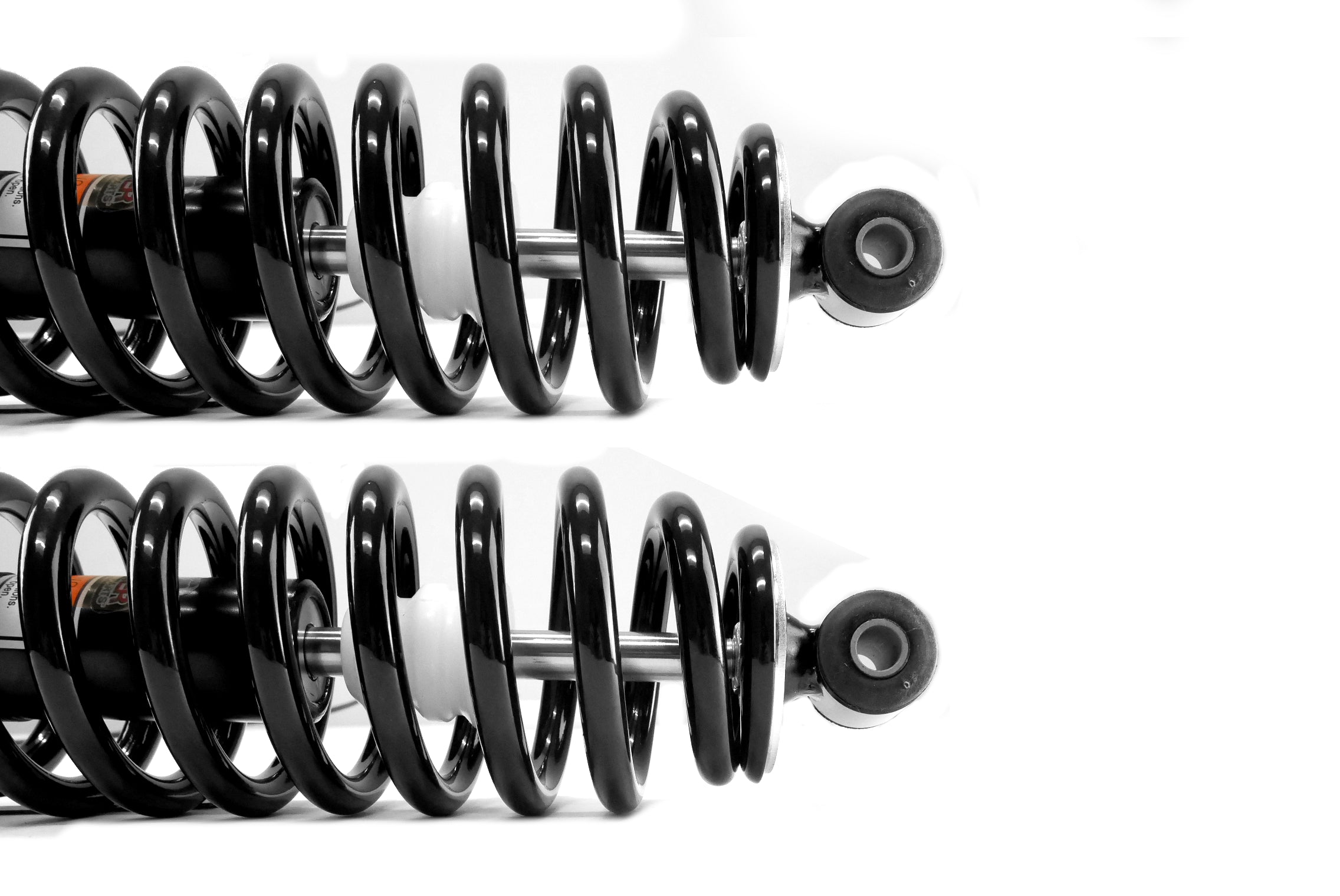 Monster Full Shock Set for John Deere AUC12197 AUC12198, Front & Rear, XUV Gator 590, Monotube, Responsive Handling, Quality Tested, Gas-charged, Anti-foam, Anti-shear, Adjustable 7