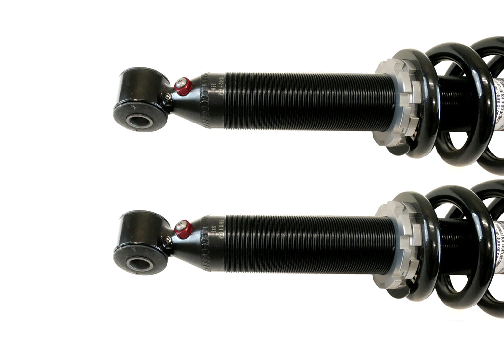 Monster Full Shock Set for John Deere AUC12197 AUC12198, Front & Rear, XUV Gator 590, Monotube, Responsive Handling, Quality Tested, Gas-charged, Anti-foam, Anti-shear, Adjustable 8