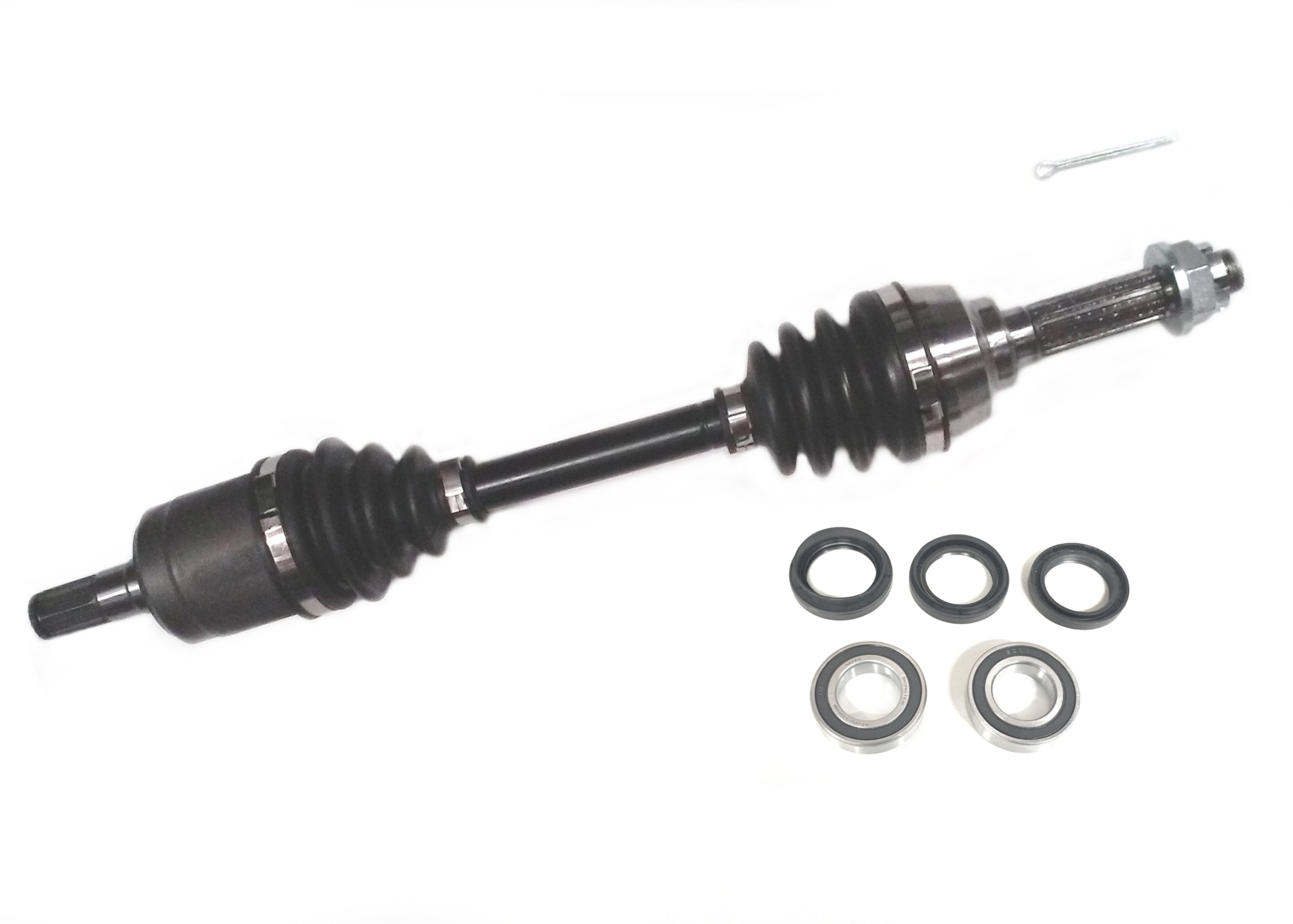 Precision Front Left CV Axle & Bearing Kit for Suzuki Eiger 400 2002-2007