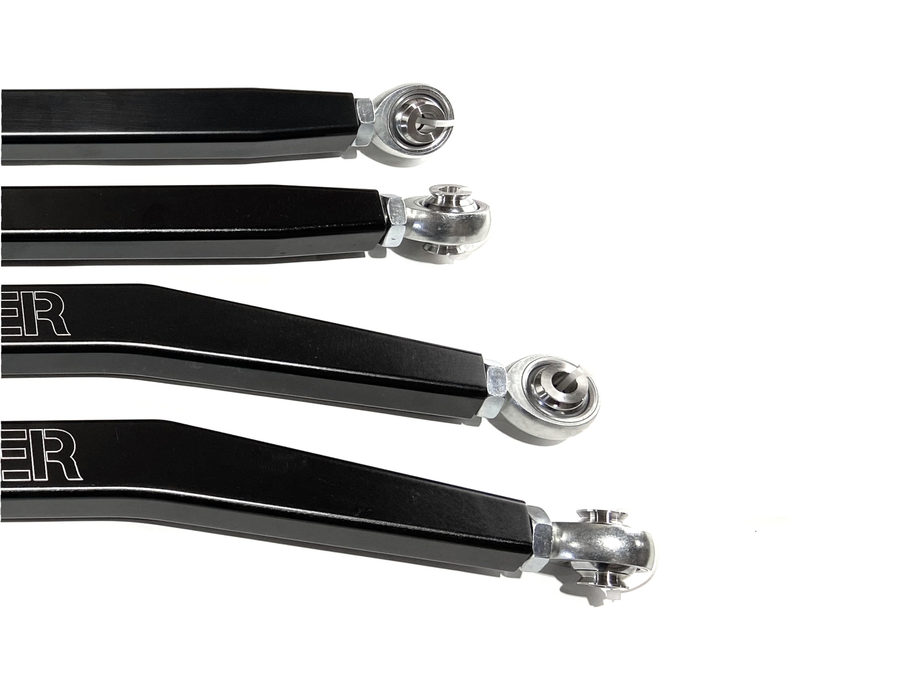 Monster High Clearance Radius Rods for Polaris RZR PRO XP 2020+, Black 2